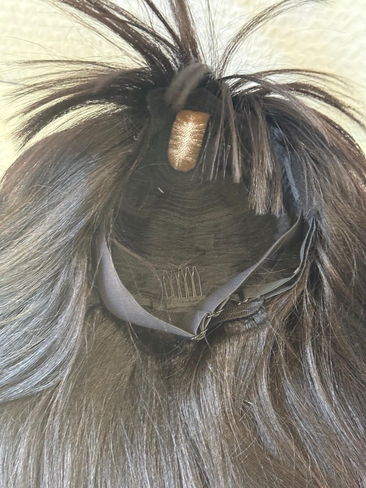 Luvme Human Hair Wig ALL DAY COMFORT WIG M Long Soft Hair New In Box!!.