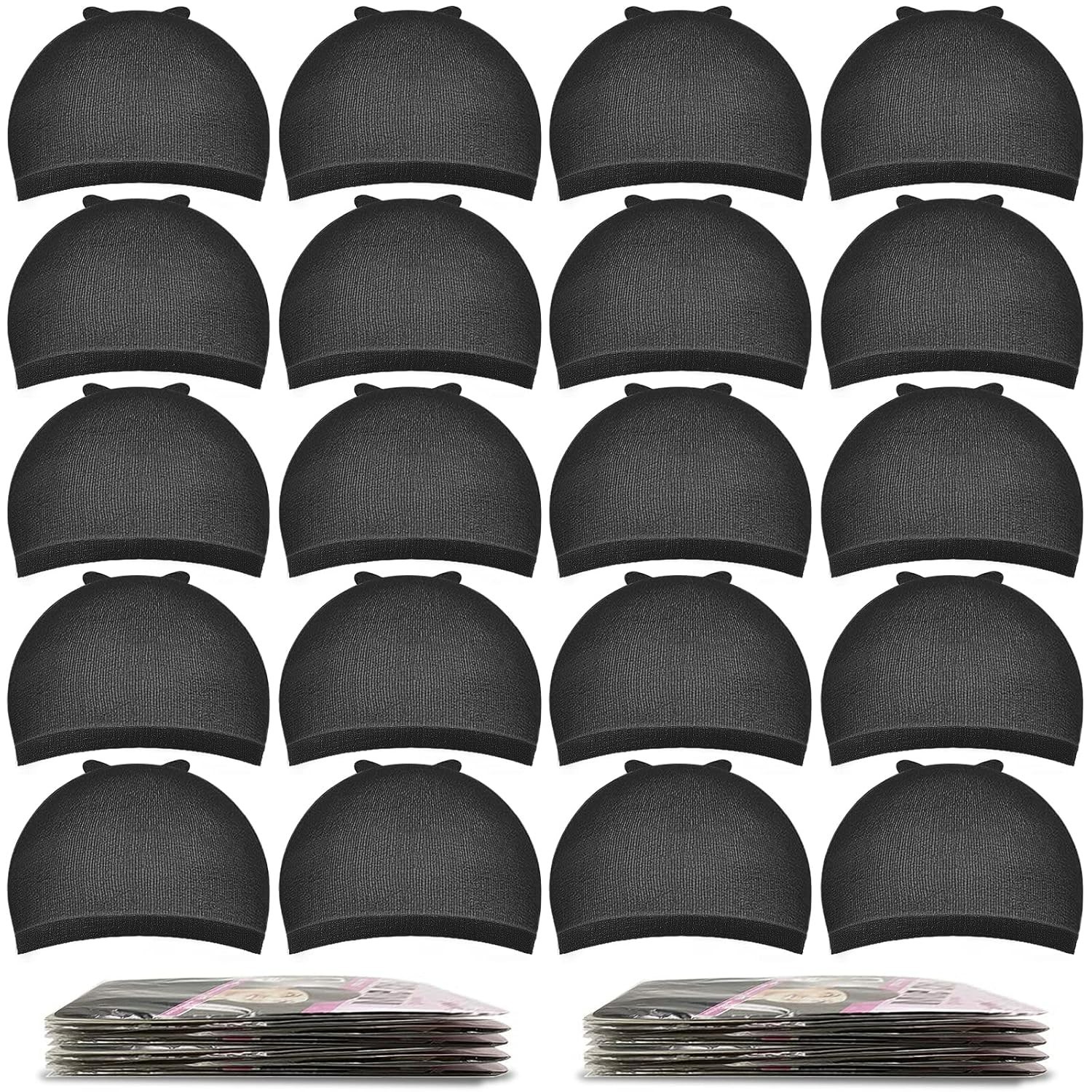 20 Pcs Black Stocking s, Stretchy Nylon s For Women Men