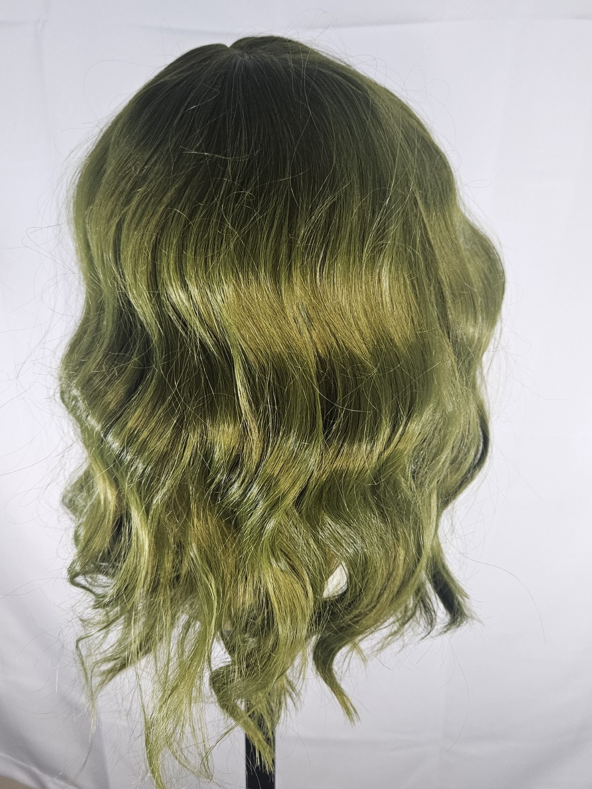 Kids Olive Green Wig with Bangs 14 Inch Halloween Cosplay Wigs for Kids Girls…