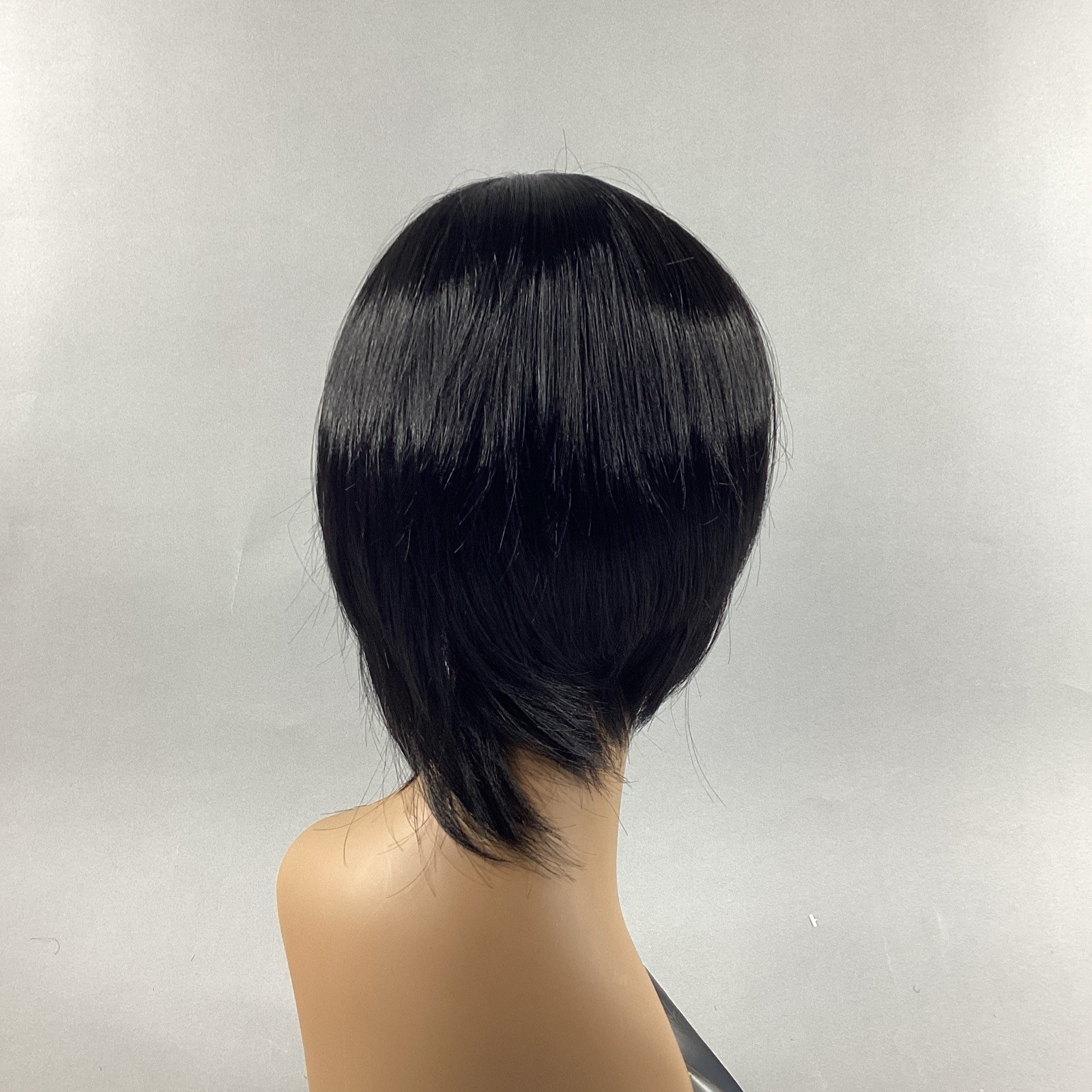 Annisa Short Straight #1 Jet Black Synthetic Quick Weave Wig