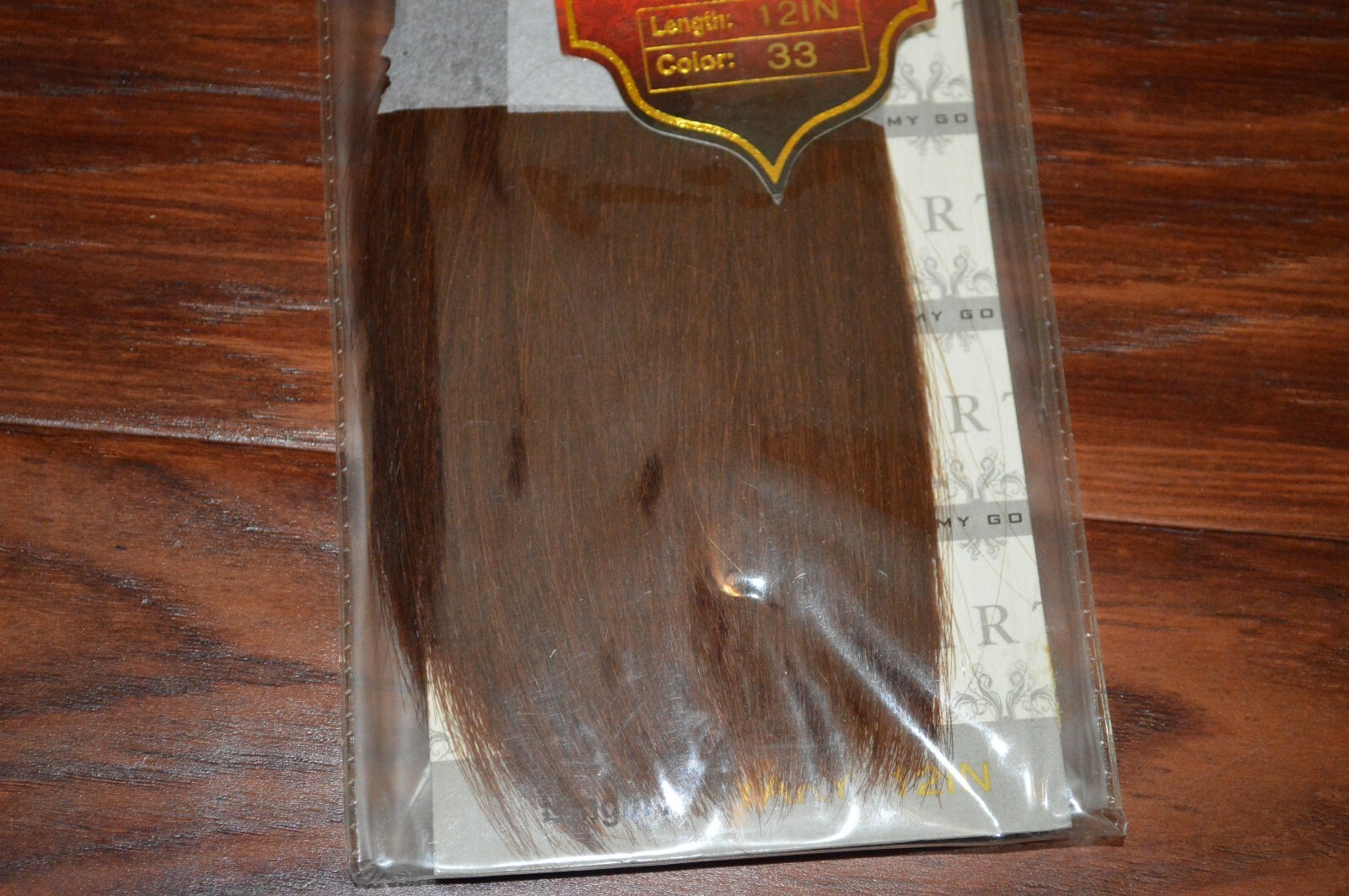 New Lord & Cliff 100% Human Hair Extension Remy Gold Art Yaky 12 in Color 33