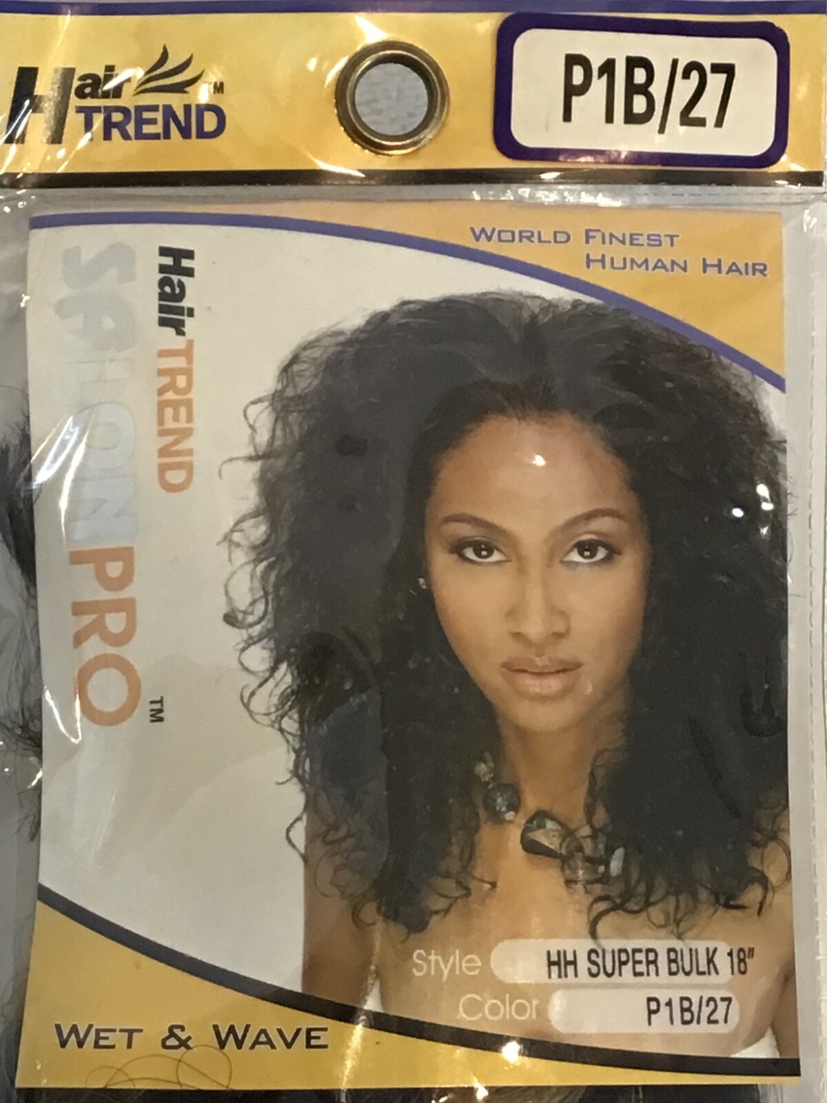 Hair Trend Salon Pro World Finest HH Super Bulk 18” Wet & Wave U Choose Color