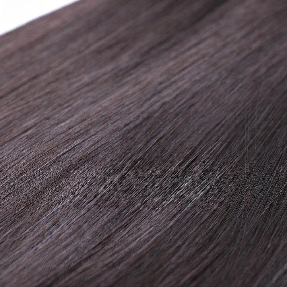 Ombre Black Blonde 22 Inch 16 Clips Synthetic Straight Clip In Hair Extensions