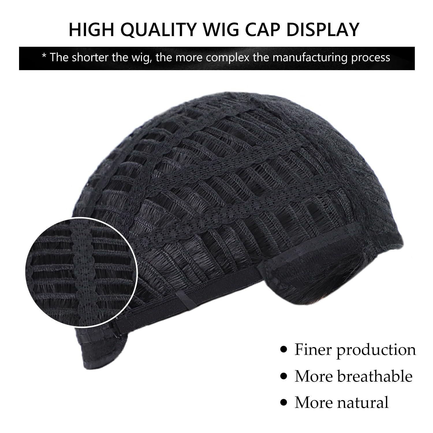 Fashion Spiky Short Wig Fluffy Synthetic Full Wig for Men Daily Casual Wear