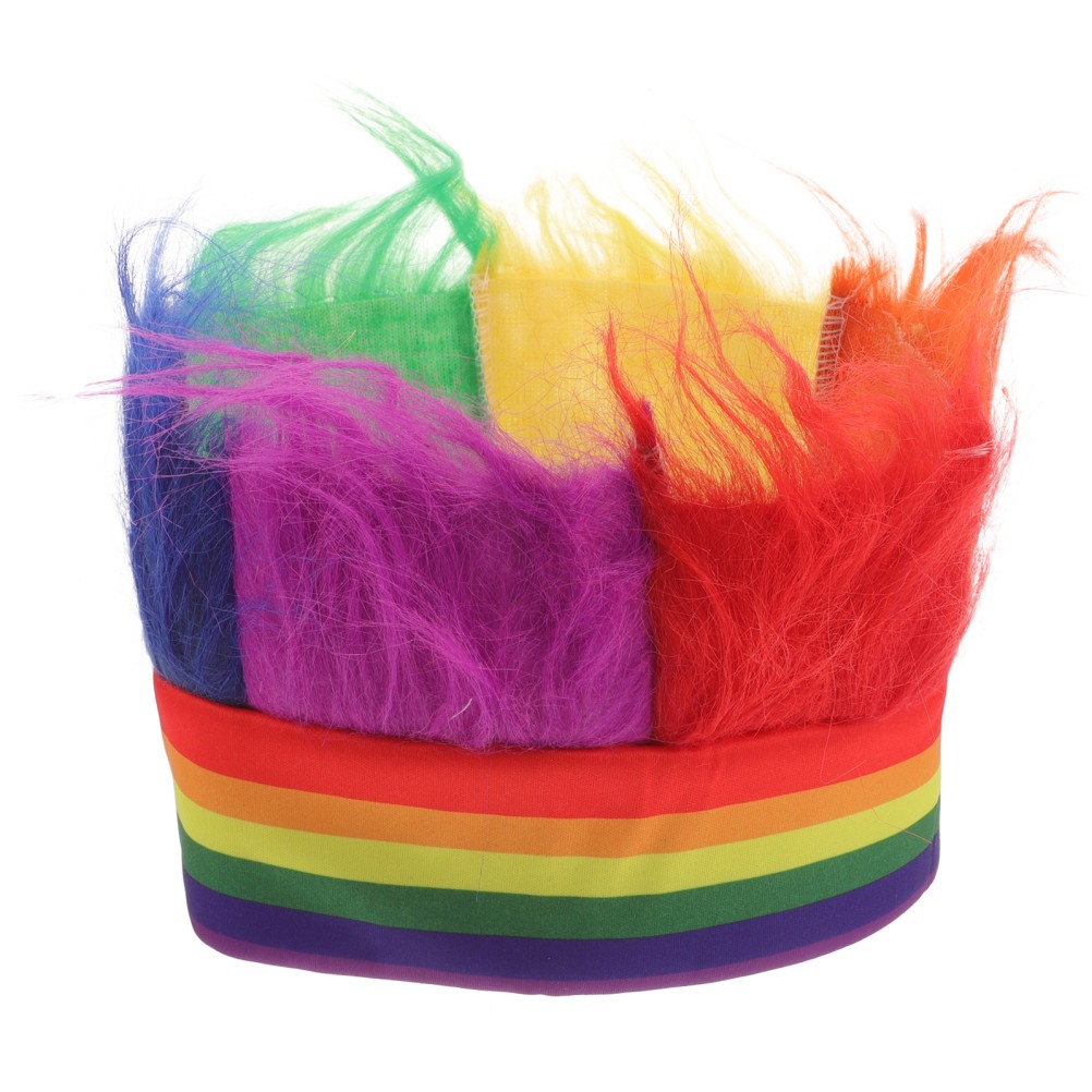Colourful Wigs Colored Funny Cosplay Hairpiece Carnival Headband