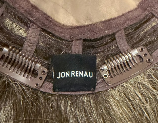 Jon Renau Top Trend Lace Synthetic Hair Topper Straight- Color 10H16- NEVER WORN