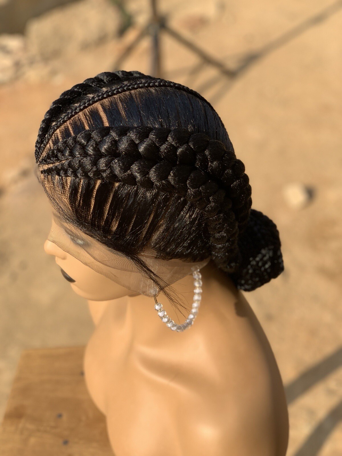 French braids Braided wig,Knotless Box Braids,Frontal braid wig,Braid wig,Stitch