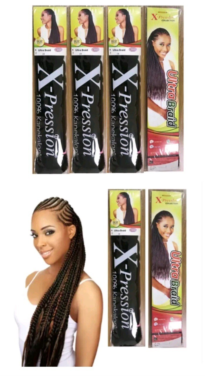 kanekalon braiding hair, 82inch 165g 10Packs , Color#24