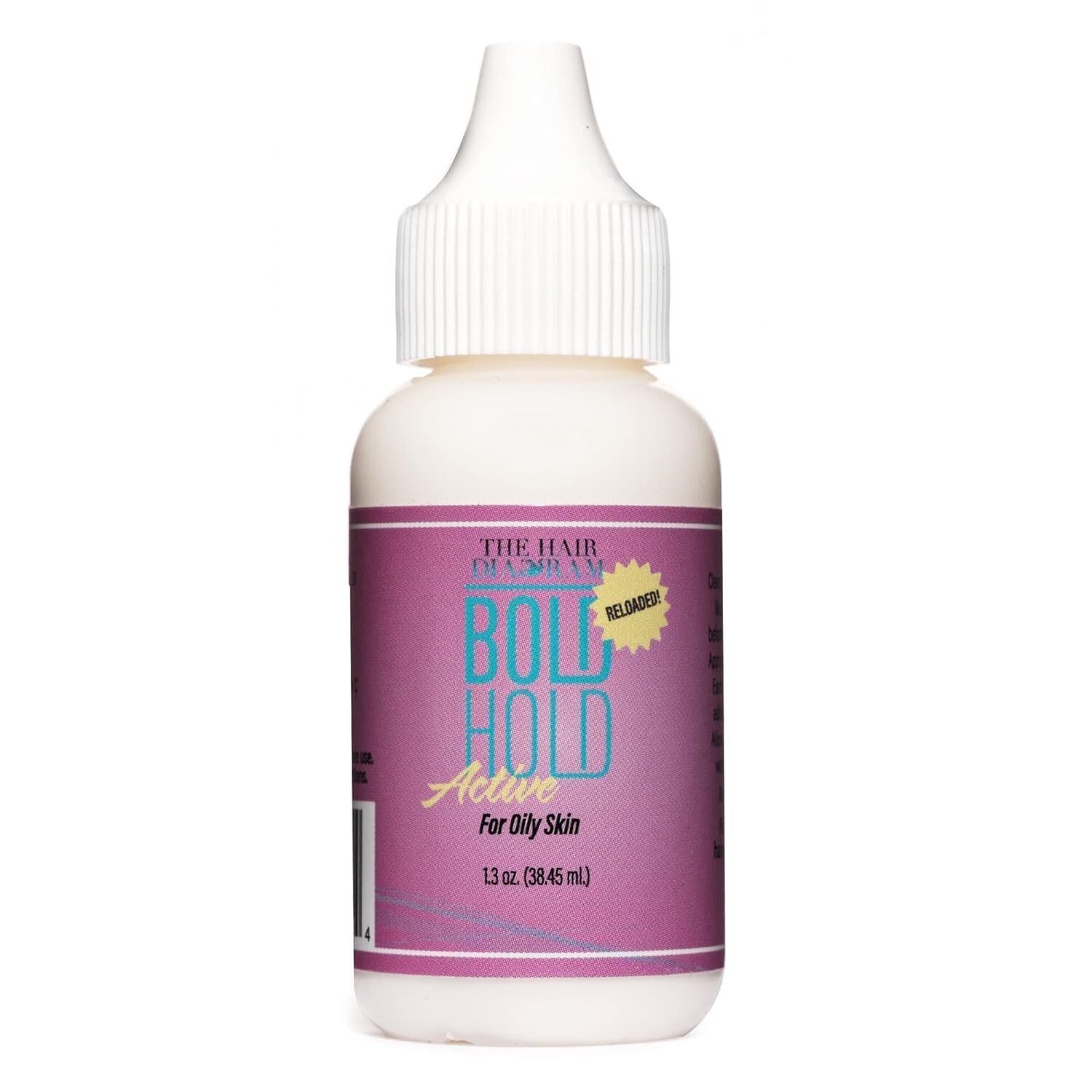 Bold Hold Active Reloaded Strong Hold Glue for Wigs, Formulated Oily Skin 1.3oz
