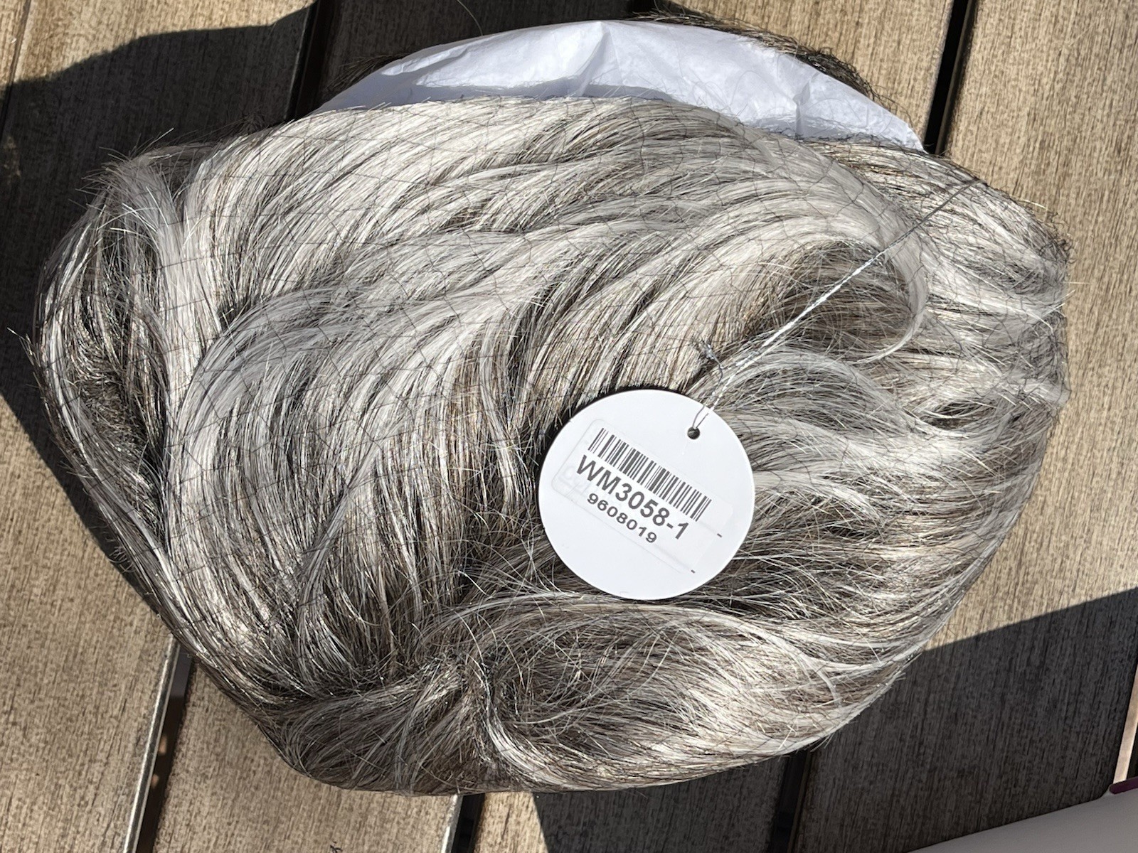 Emmor Brown Mixed Grey Hair Wig for Women Short Cut