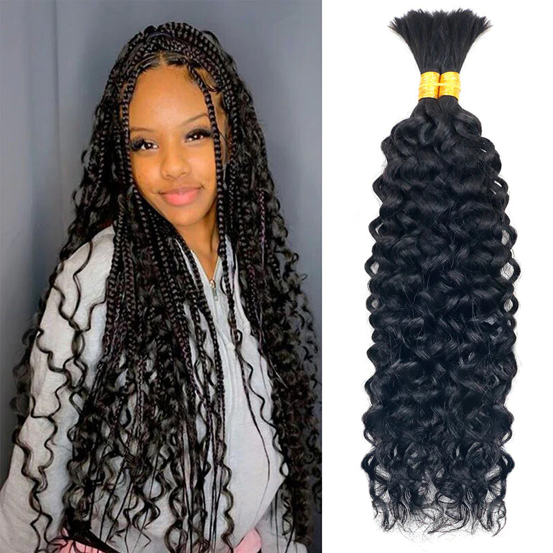 100 Human Hair Micro Braiding Best Quality Bulk Mink REMY Hair 22″ 100g/bundle