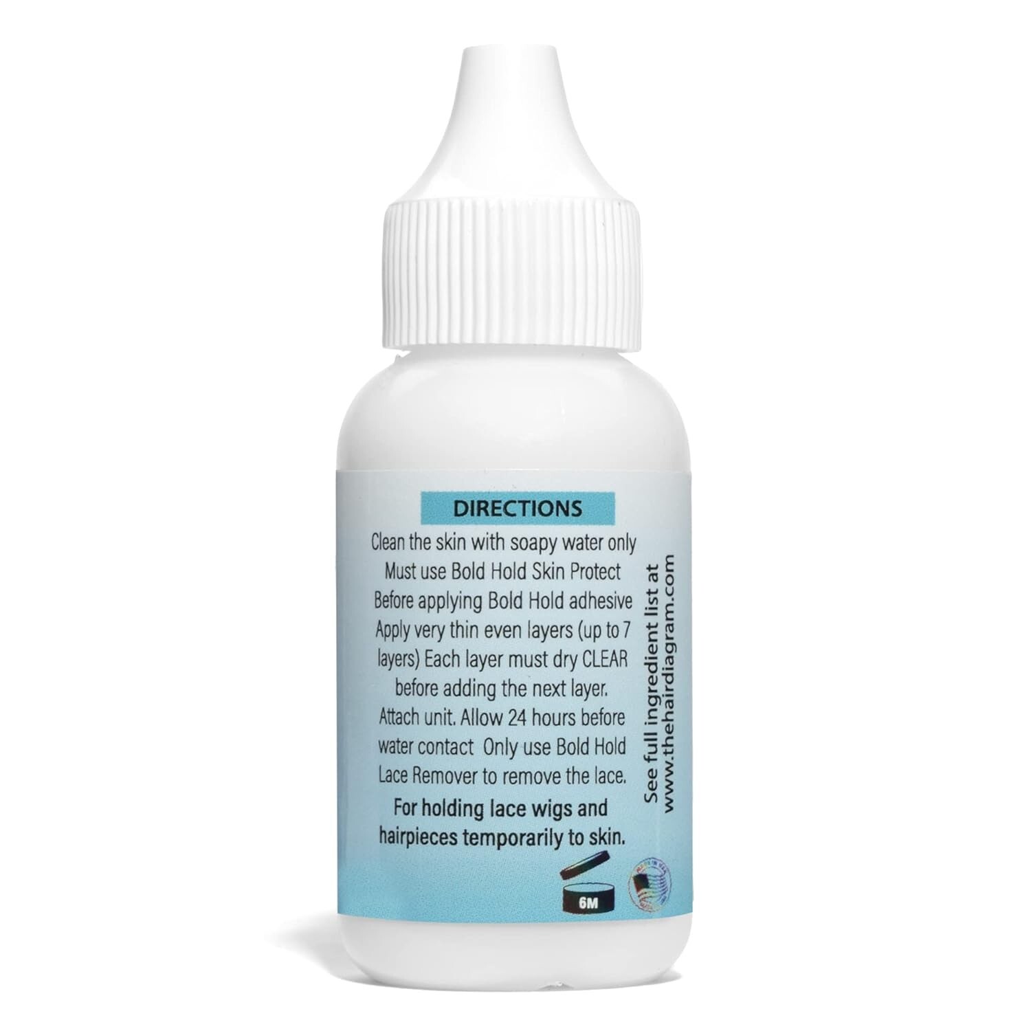 Bold Hold Extreme Creme – Reloaded Strong Hold Glue for Lace Front Wigs – 1.3 oz