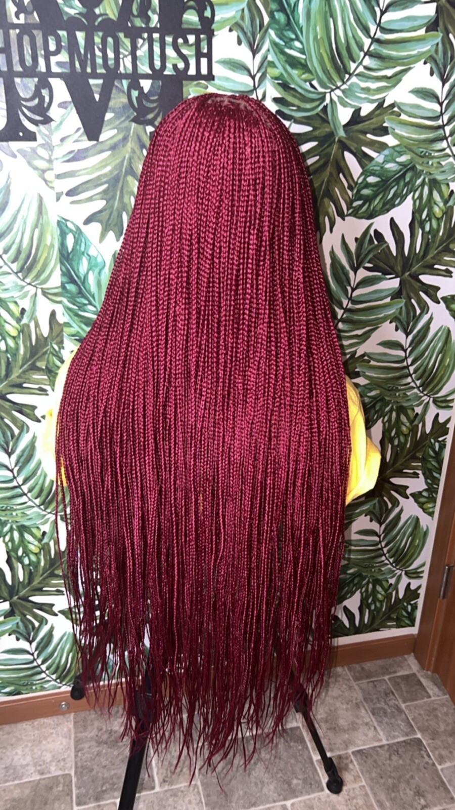 Small Size Knotless Box Braided Wig,Box Braid Wig, Knotless Braids,Lace Braids