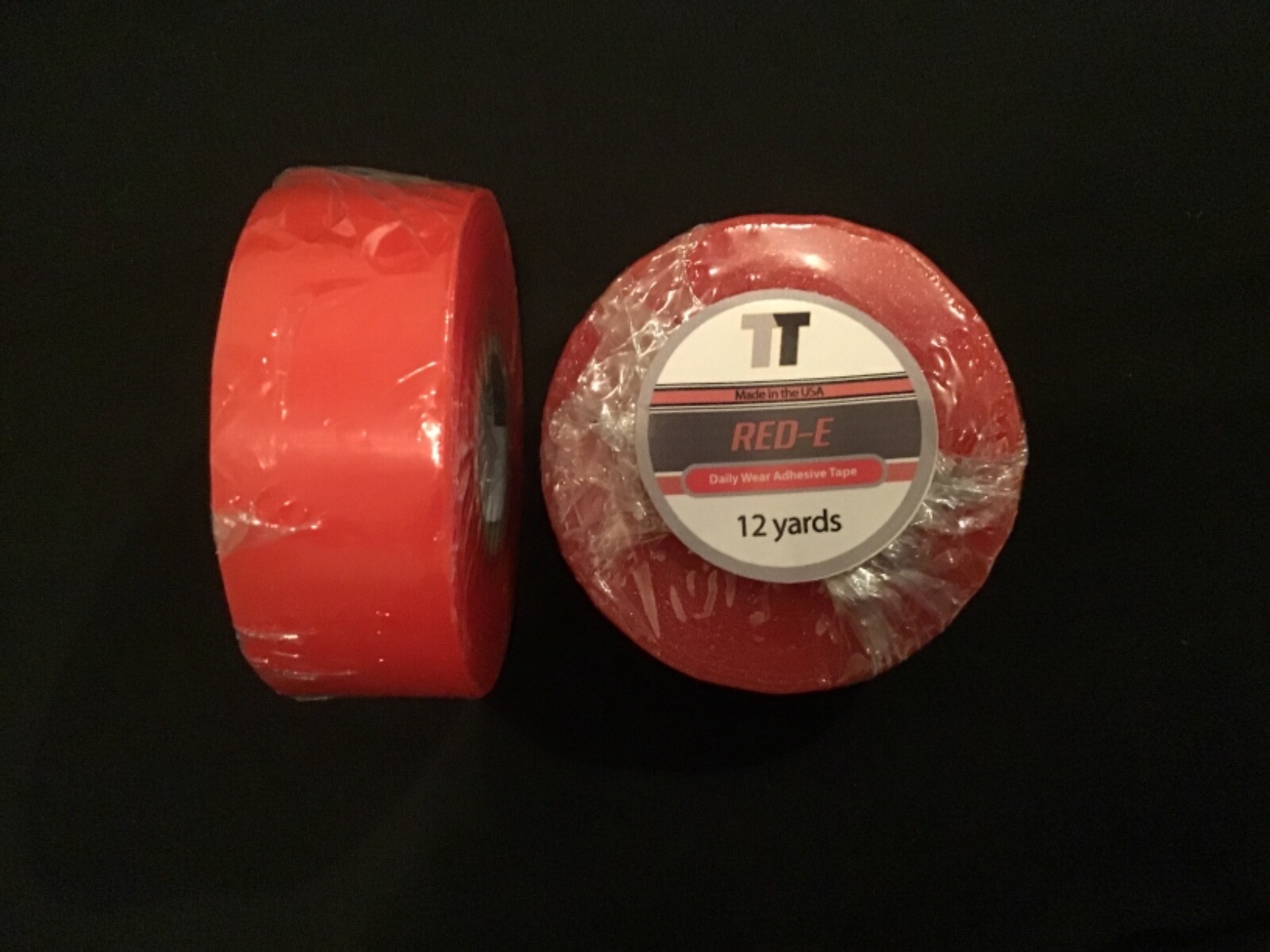 RED-E LINE I” X 12 YARD ROLL TAPE ~ WIG TOUPEE HAIRS