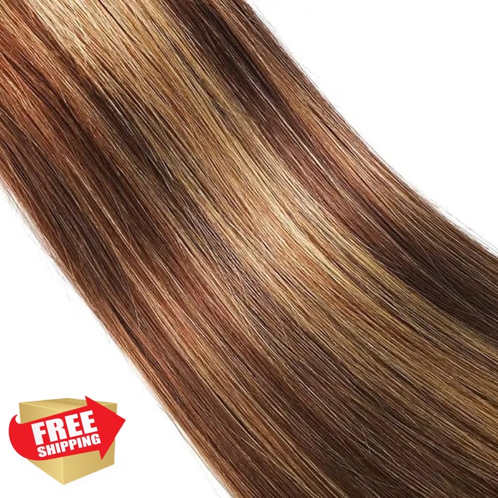Weeybay 34 Inch Copper Red Straight Bundles P33/27