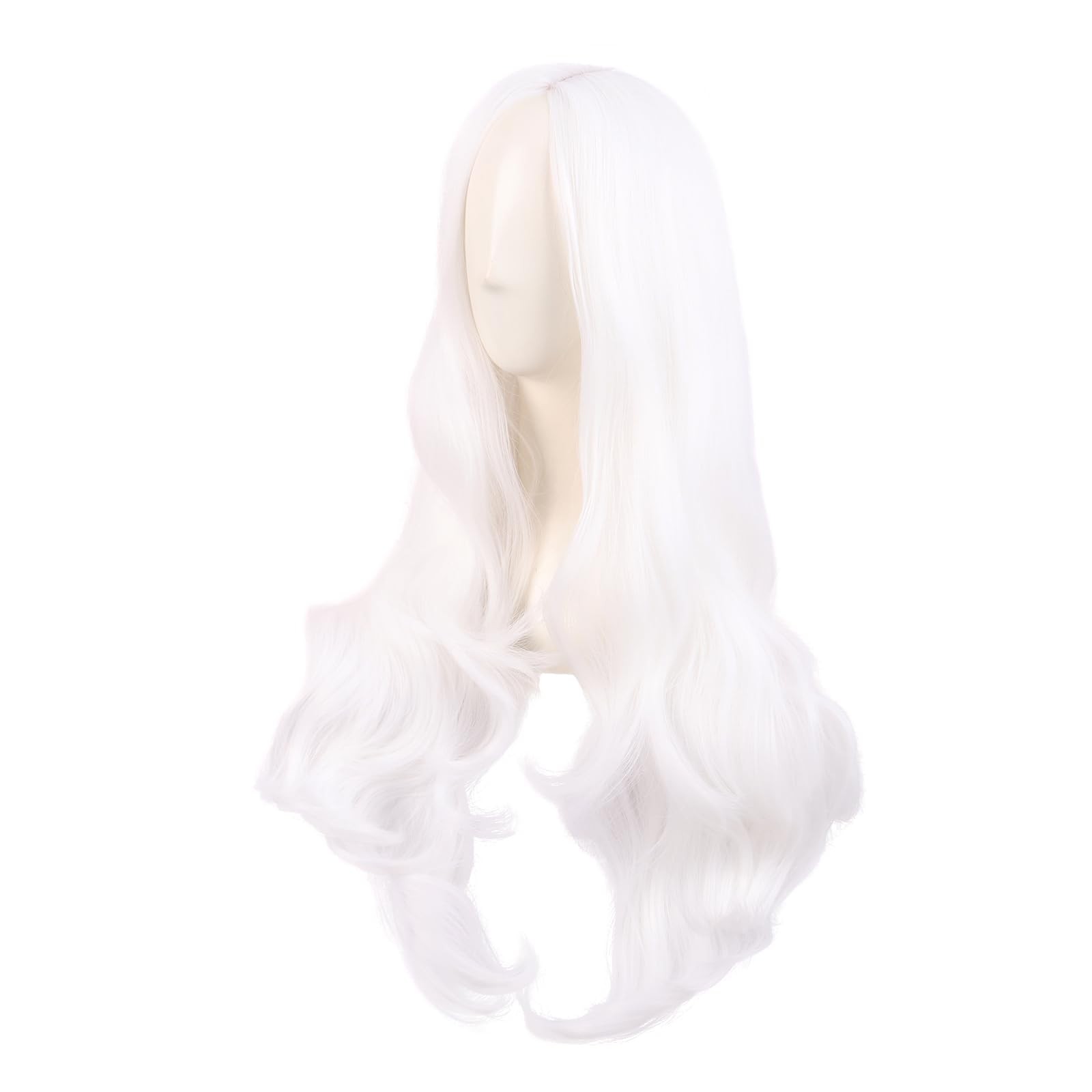 28 Inch/70 cm Long Wavy Curly Synthetic fiber Side Bangs Anime Cosplay Party …