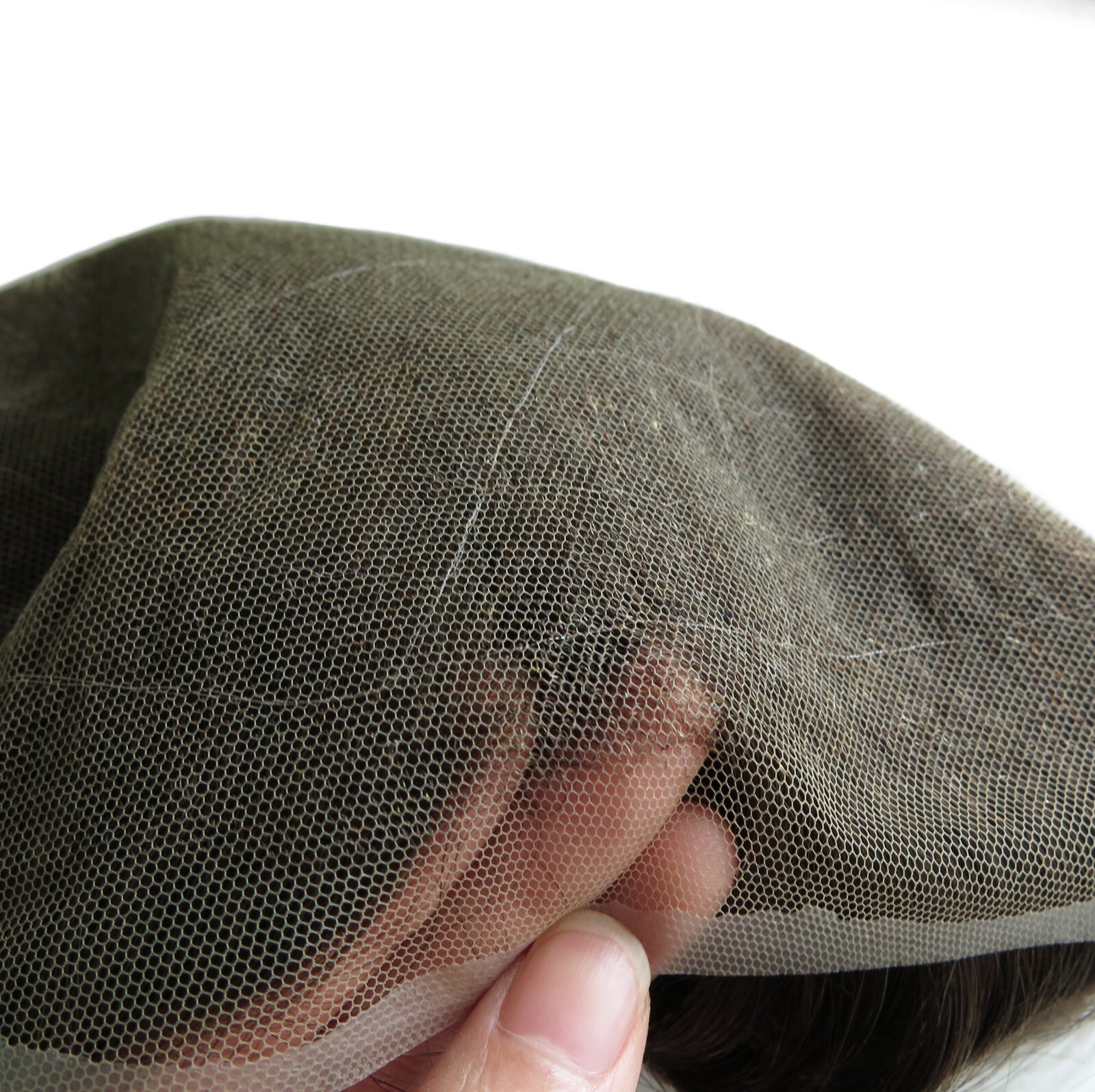 Natural Mens Toupee Human Hair Replacement System All Swiss Lace Hairpieces