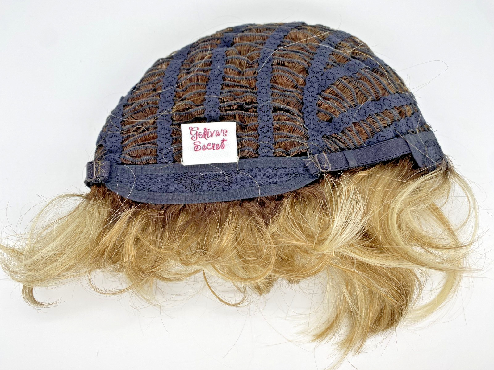 Godiva’s Secret Tammy Short Wig Blonde Brown Curly