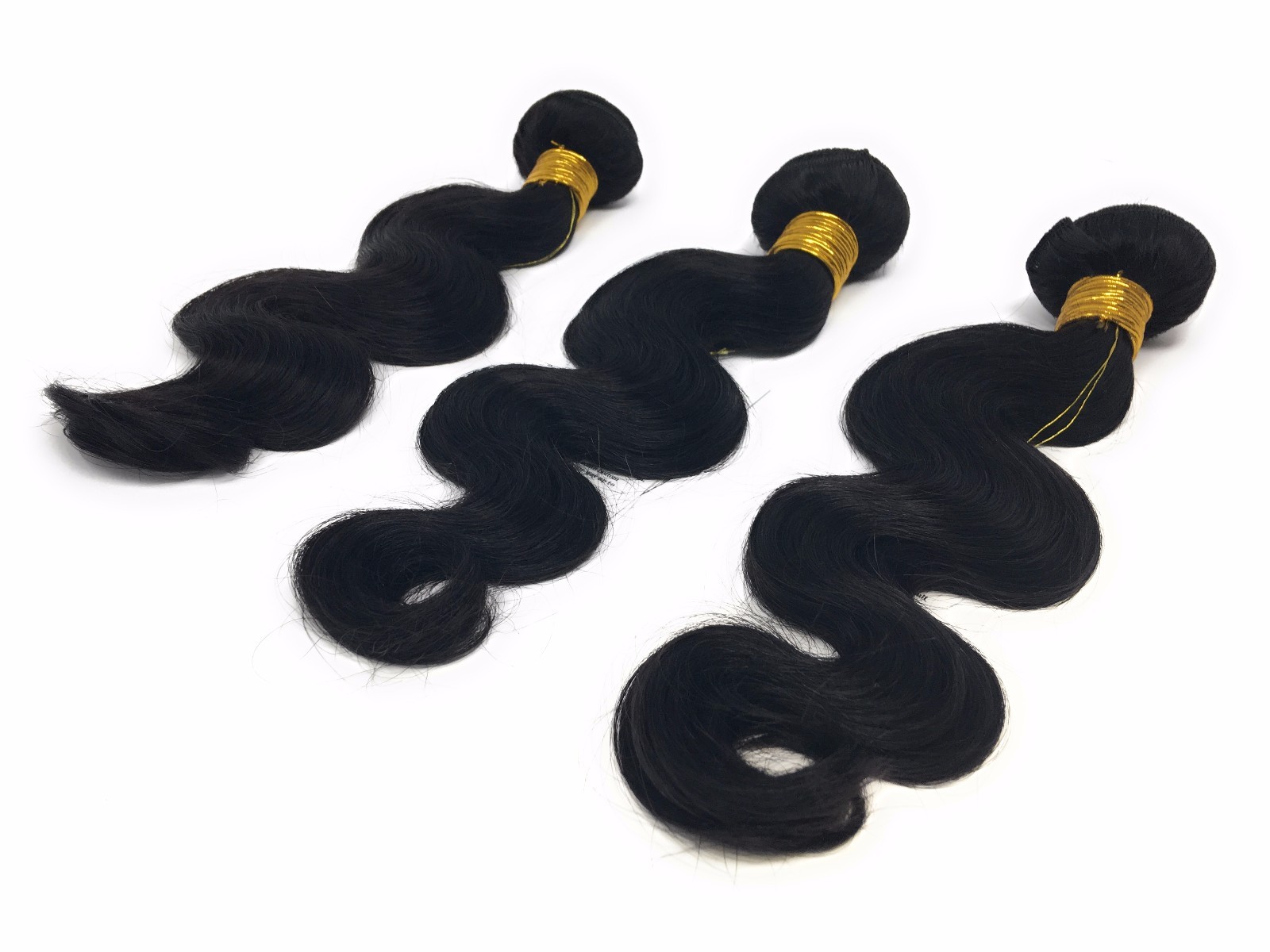 Soft Black Body Wave Brazilian Virgin Human Hair Weave Sew In 1 or 3 Bundles
