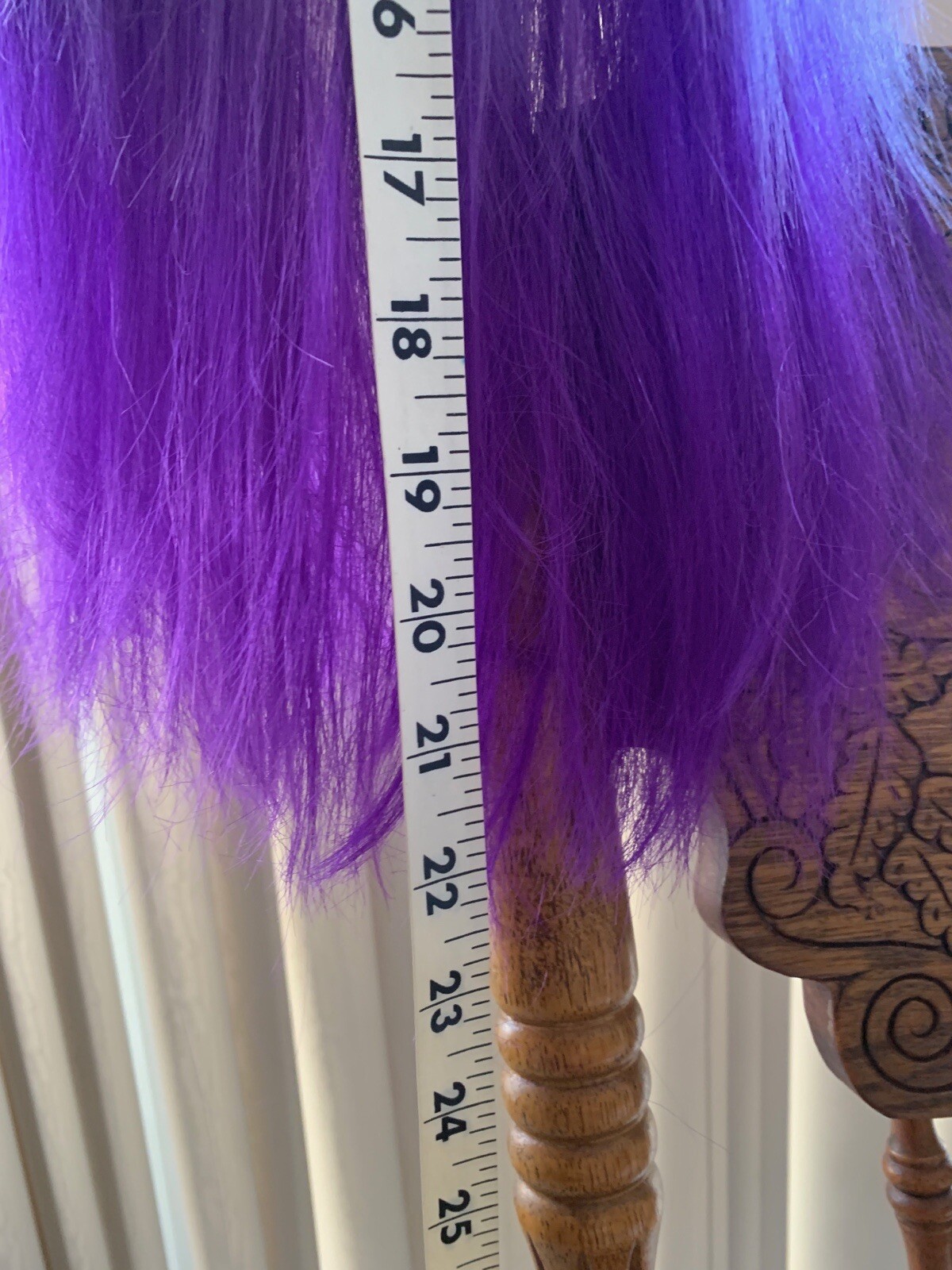 Wig Unicorn Mermaid Purple Pink Purple Ombre Bangs Rainbow Cosplay USA Hallowee