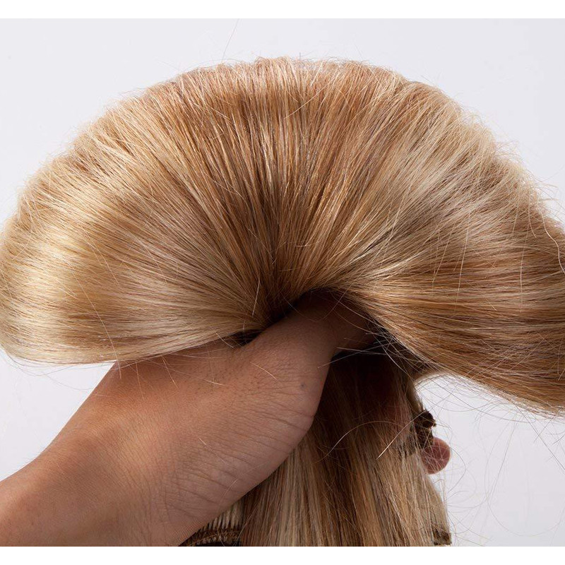 Thick 200g 80pcs Tape In Remy Human Hair Extensions Skin Weft FULL HEAD BLONDE F