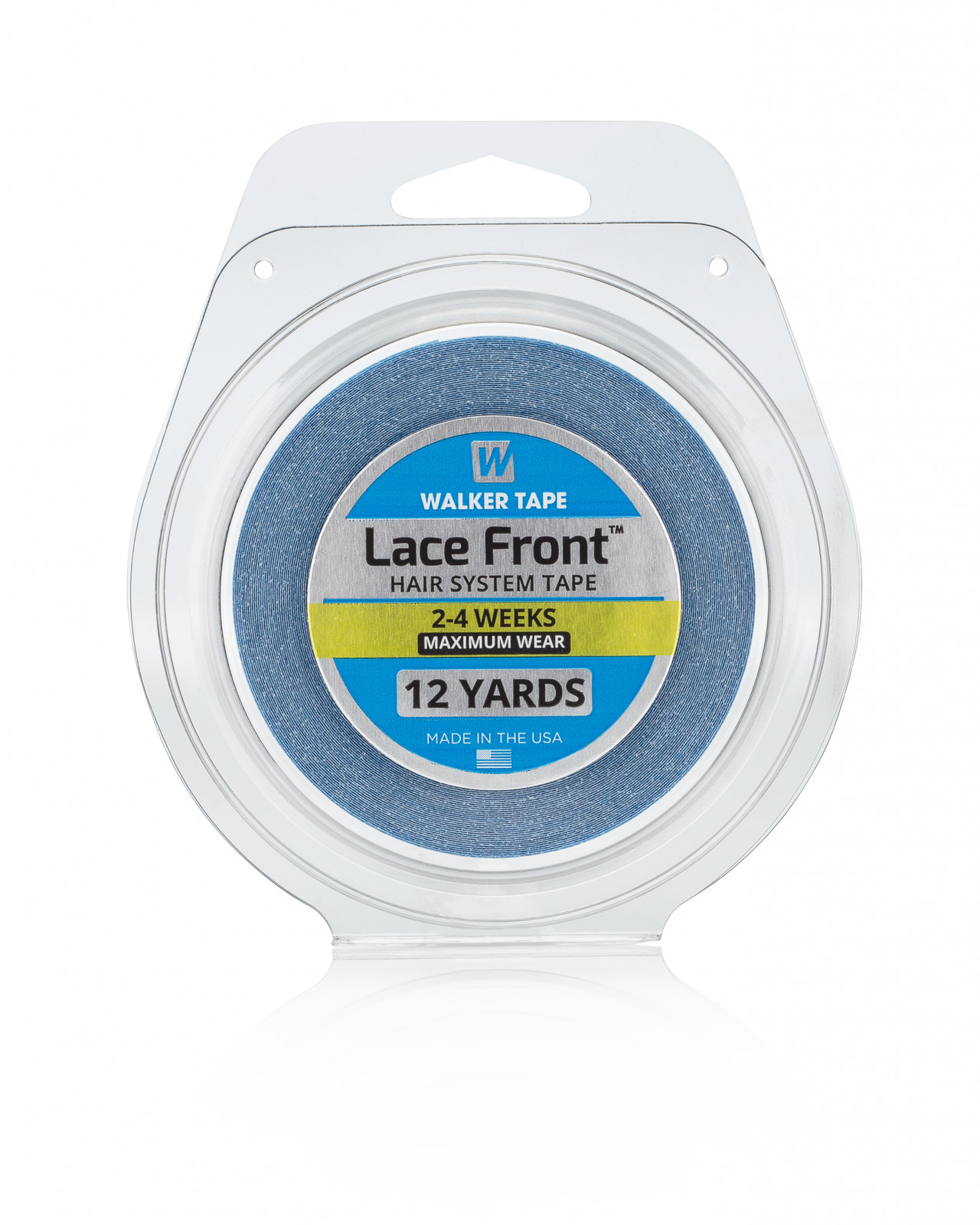 Lace Front Support Blue Liner Tape 1/2″ roll 12 Yard Wig toupee By Walker