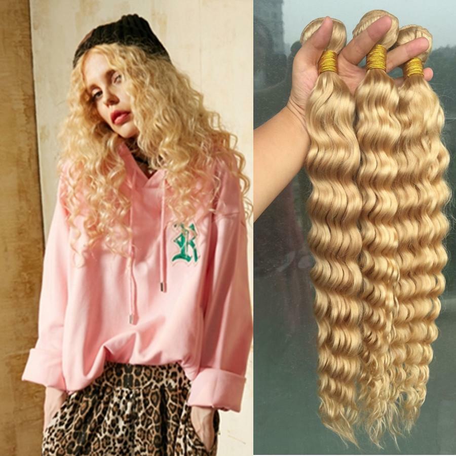 12A 100% BLONDE 613# PERUVIAN VIRGIN HUMAN HAIR ALL TEXTURE 10 TO 32INCH 100g(1)