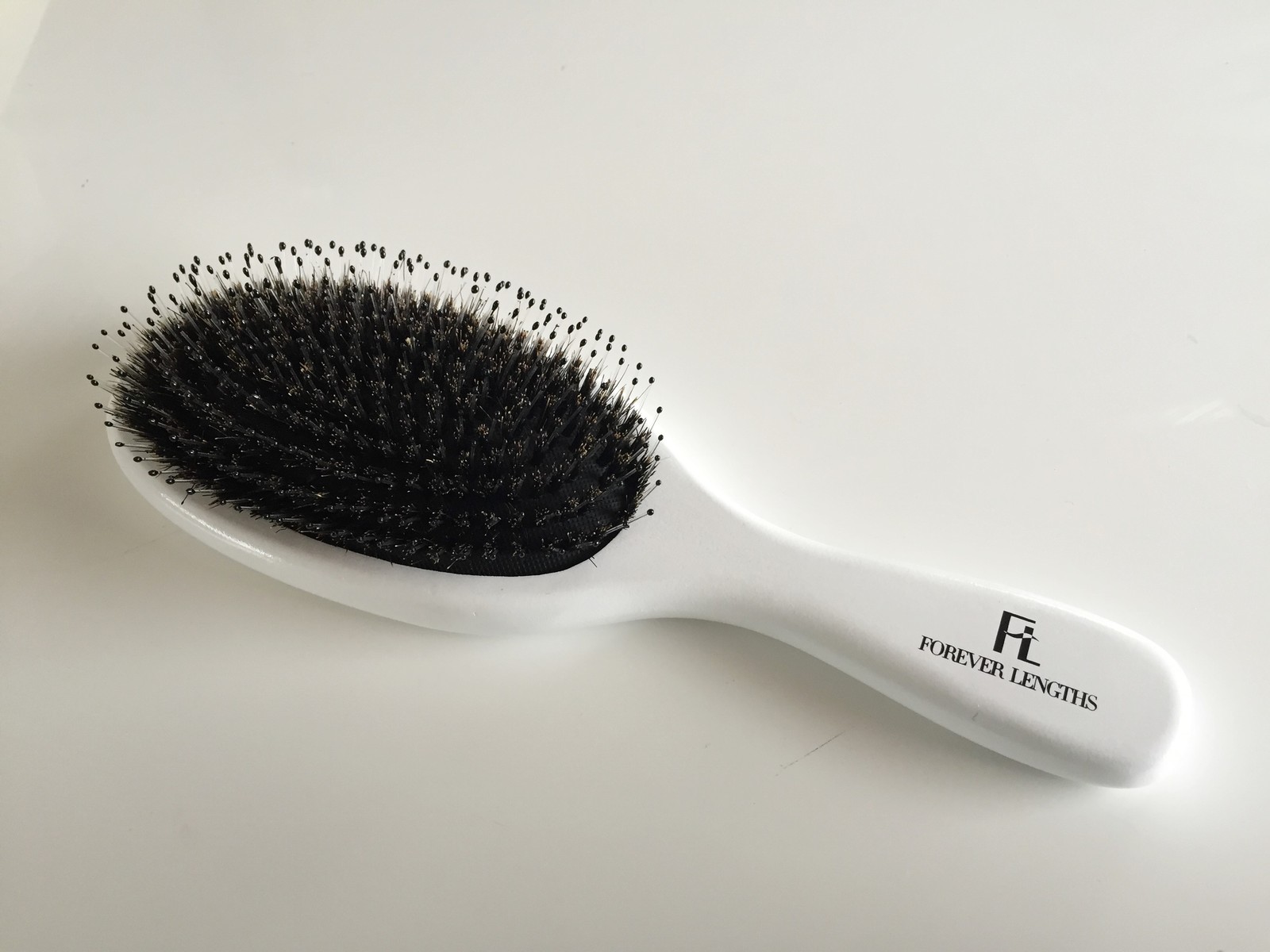 Hair Styling Wooden Natural Boar Bristle & Nylon Hair Brush Wigs Hair Extensions