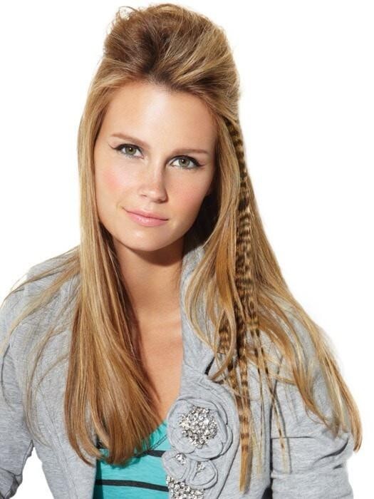 HairUwear Clip-in TIGER Animal Print Hair Extensions – SELECT COLOR !