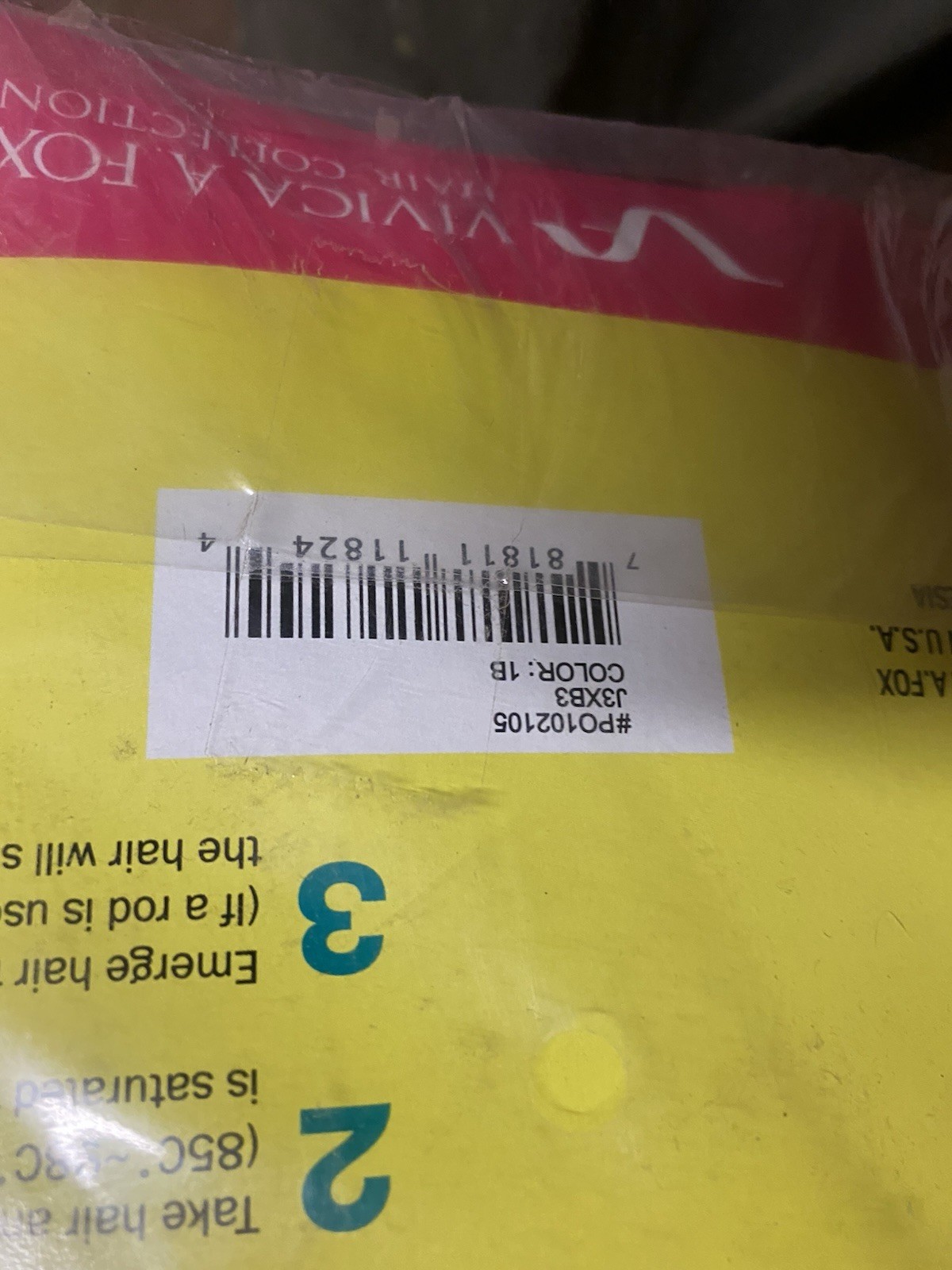 39 Vivica A Fox Jumbo 3X Braid 84″ Braid Hair 1B Off Black Synthetic Kanekalon