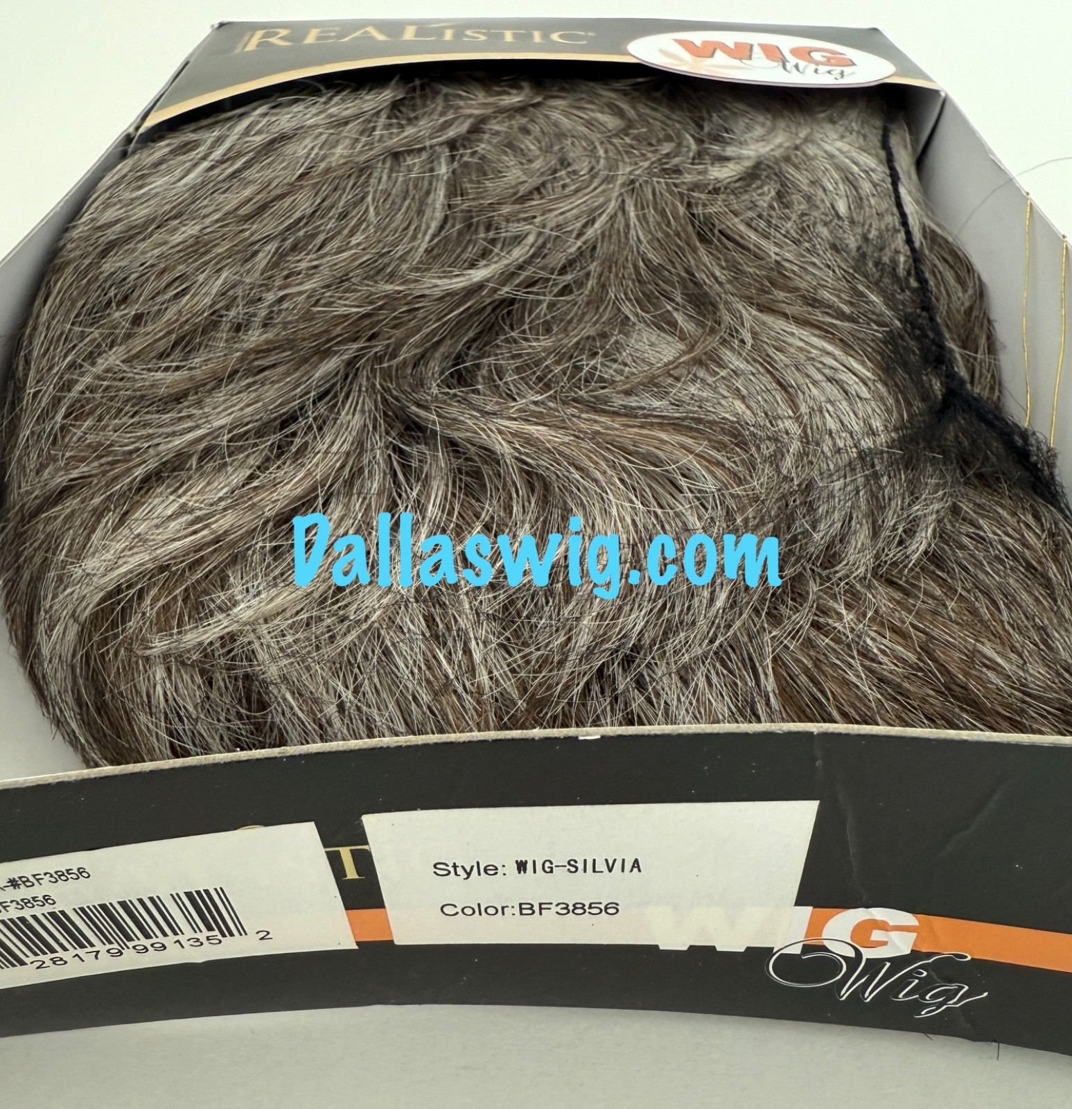 Bijoux Synthetic Short Straight Side Bangs Tapered Back Silvia Wig