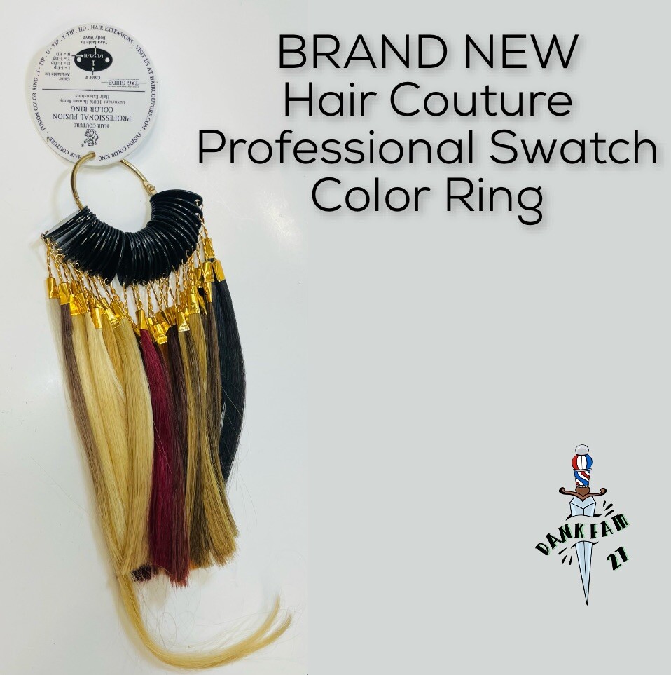 BRAND NEW Hair Couture Professional Swatch Color Ring