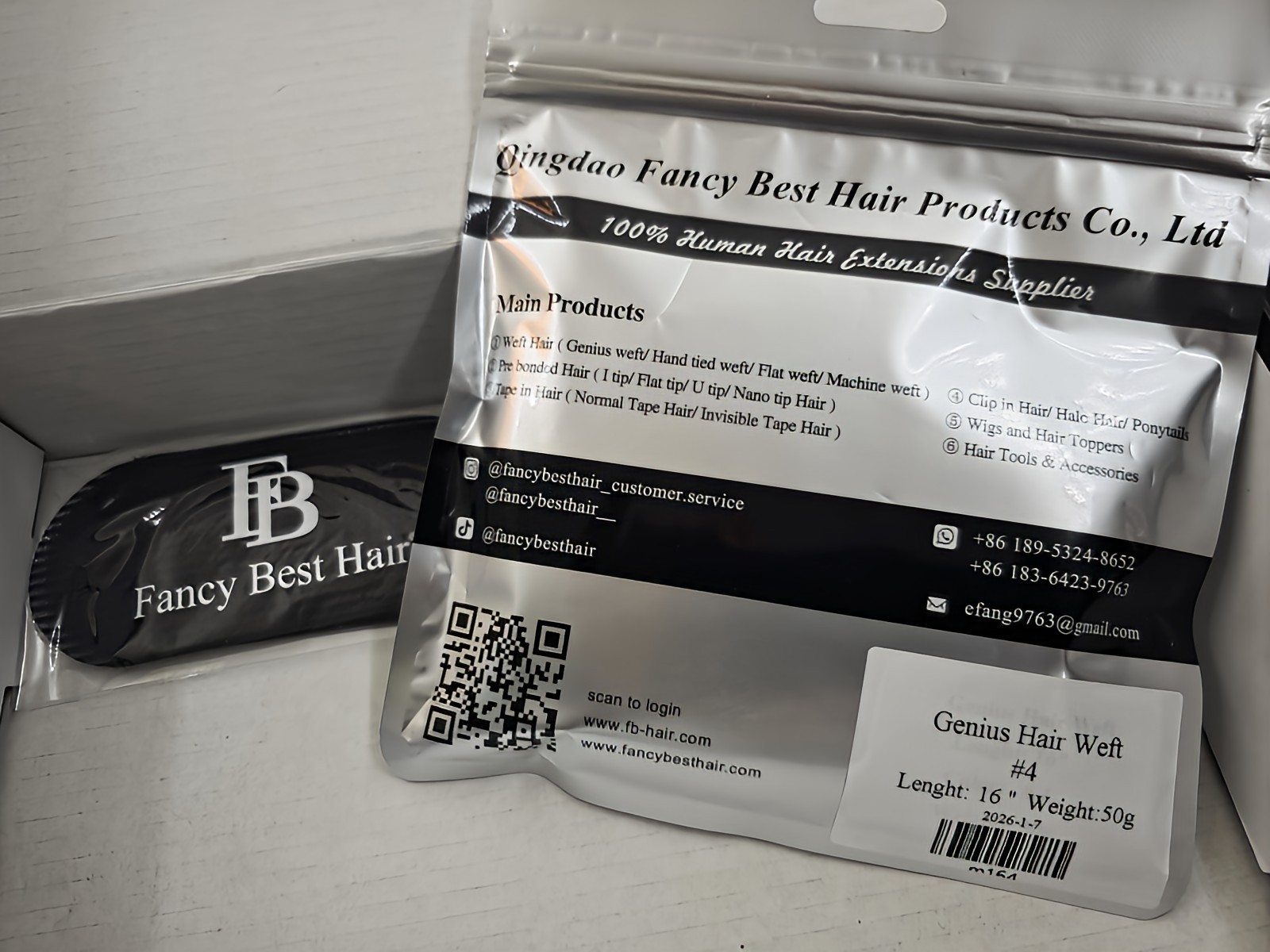16 in choc brown (#4) human hair extensions
