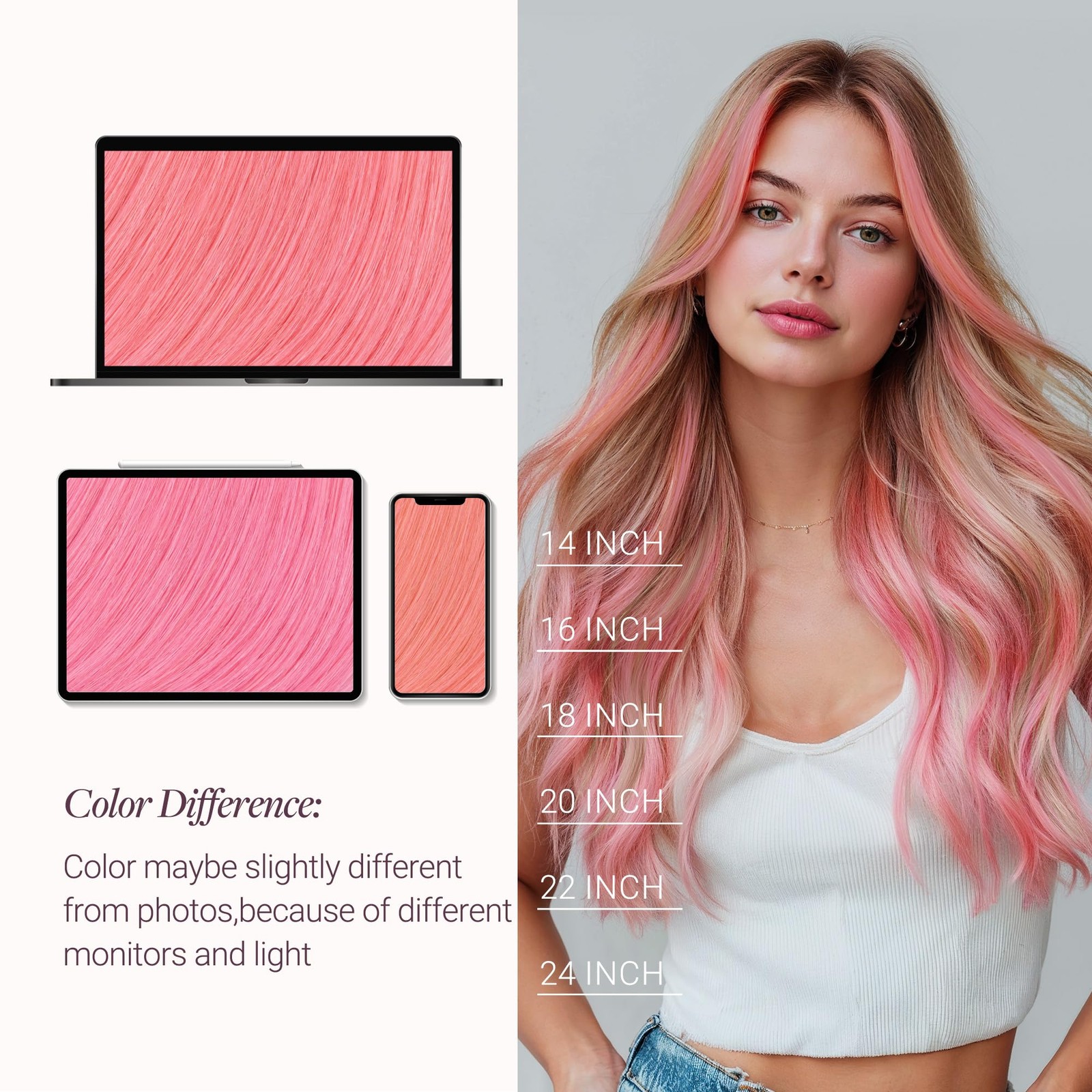 Micro Link Tip Hair Extensions Real Human Hair, 14inch 25g 25S, Cold Fusion M…