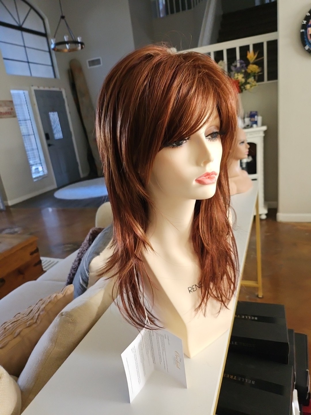 Serena Wig By Orchid In Color Cinnamon Swirl, Classic Cap, NWT