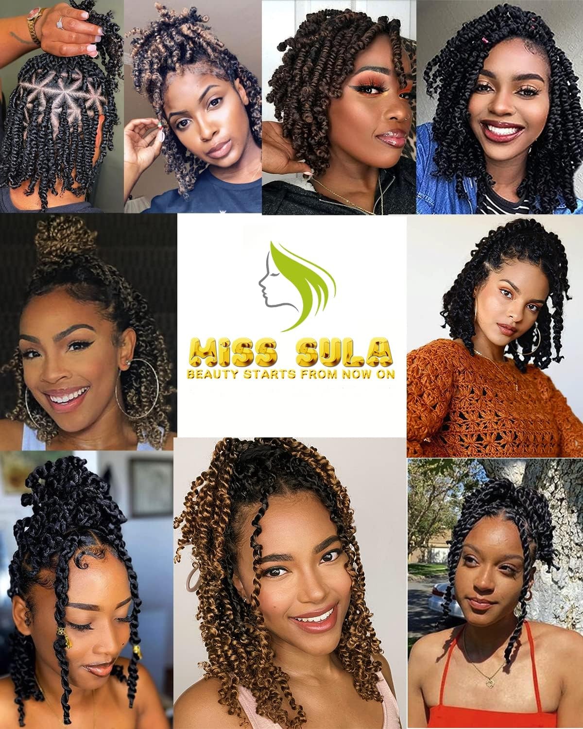 Miss Sula Passion Twist Hair-Pre-Twisted Passion Twistspre-Looped Crochet