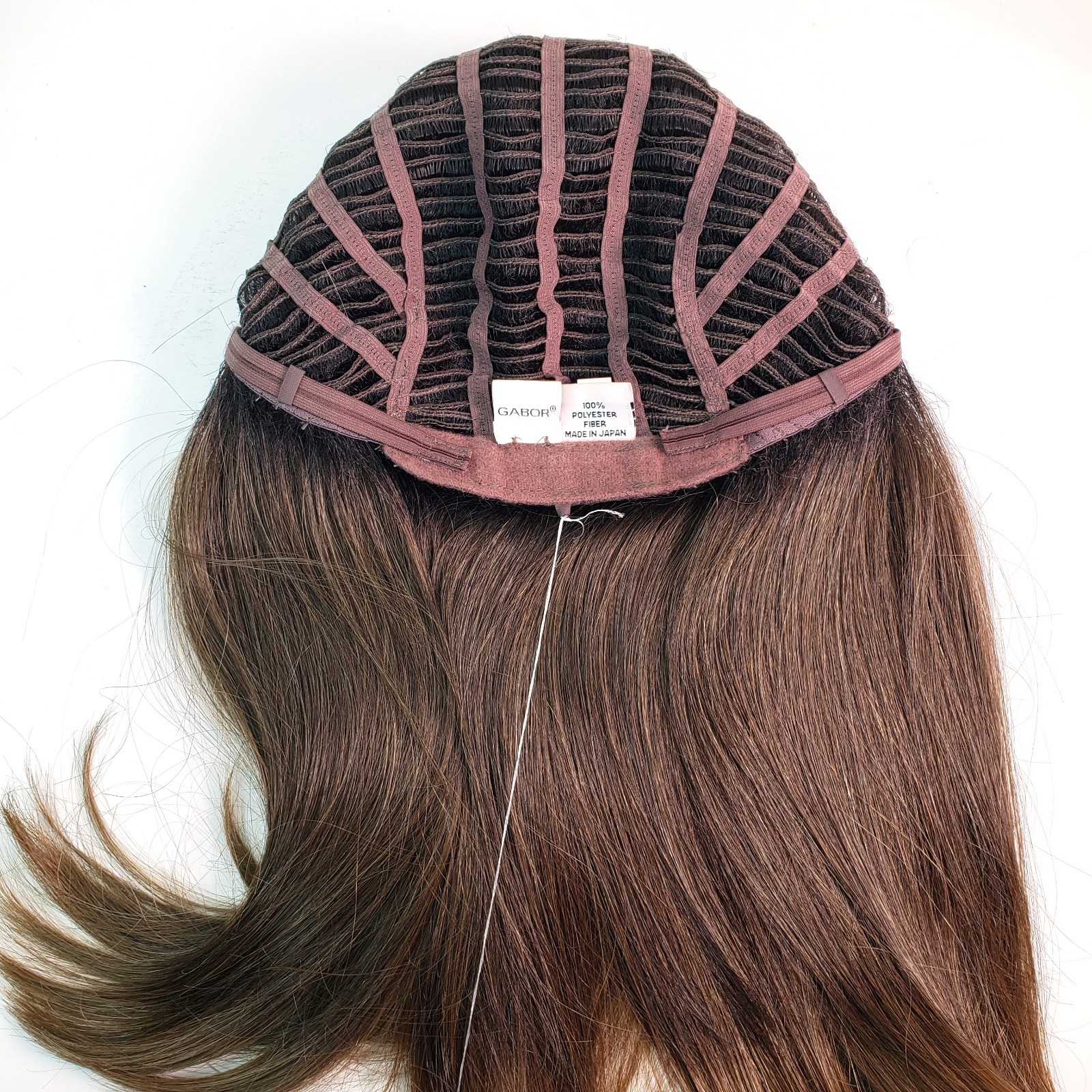 Gabor FRONT COVER Wig SS Iced Mocha NEW w/tags LACEFRONT MONOFILAMENT TOP