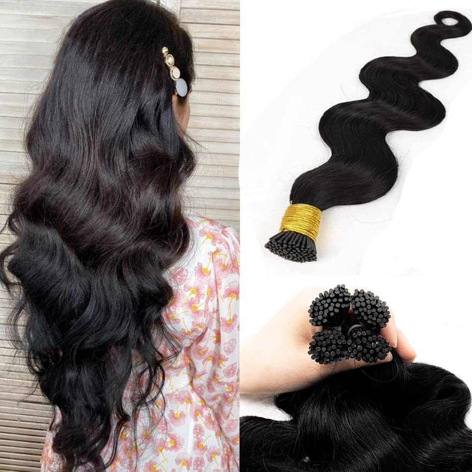 Smartinnov I Tips Body Wave Microlink Human Hair Extensions 26 Inch Brazilian