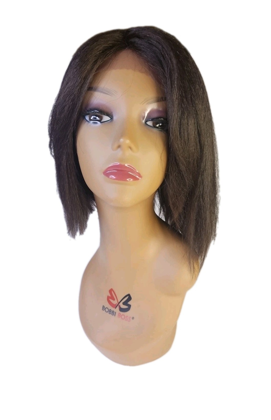 It’s a wig Swiss Lace Front Style Swiss Color P4/30 Medium Brown Wig .