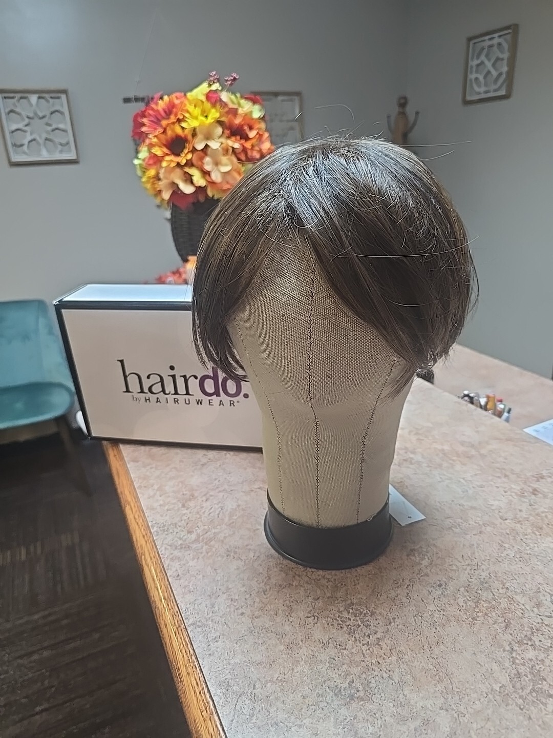Hair U Wear Angled Cut Wig Chesnut/light Brown