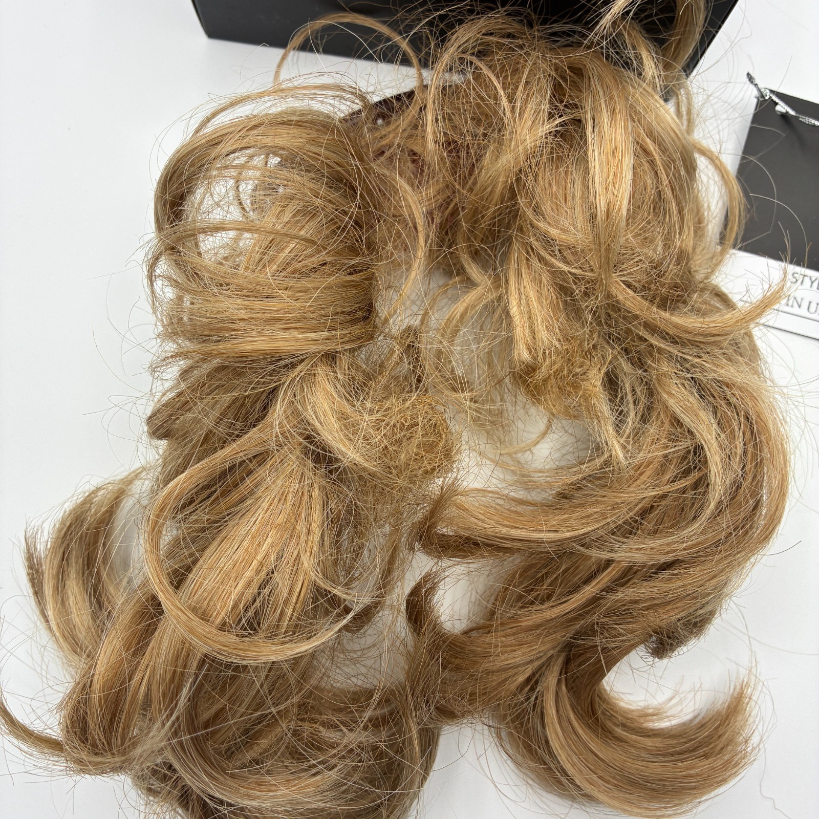 Tony of Beverly Lot of 2 Wigs Malibu Blonde Snappy Clip Ponytail Bun
