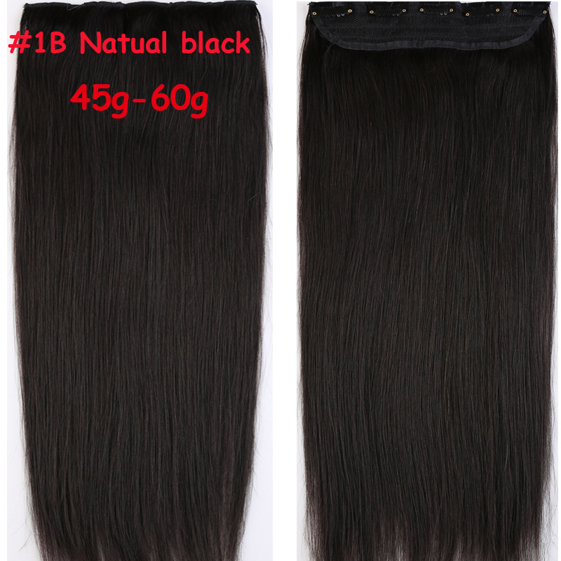 AAA+ One Piece Clip in Real Human Hair Extensions Remy hair Extension Weft B046