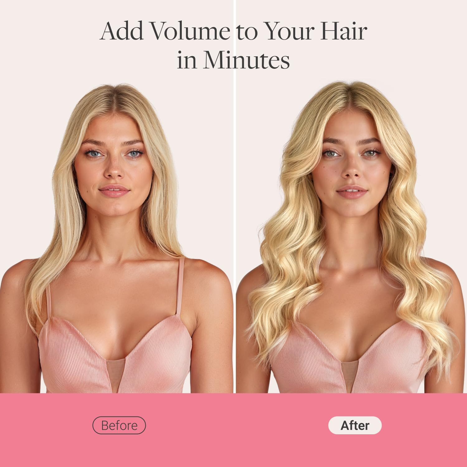 GOO GOO Genius Clip in Hair Extensions, 14inch 110g 7pcs, Seamless PU Clip in Ha