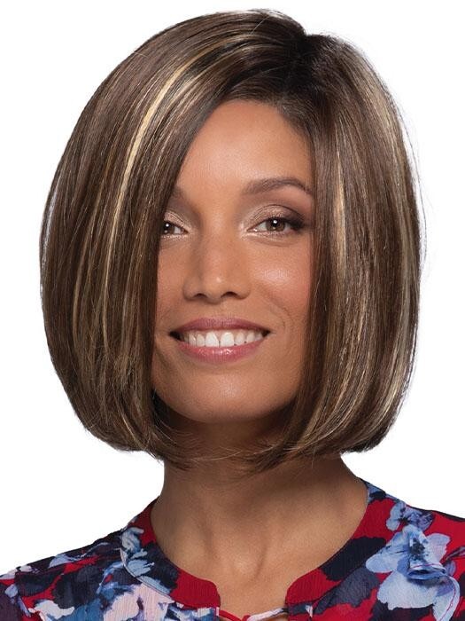 PETITE SULLIVAN WIG Estetica IN R12/26CHM COLOR FRONT LACE/Hand-Tied