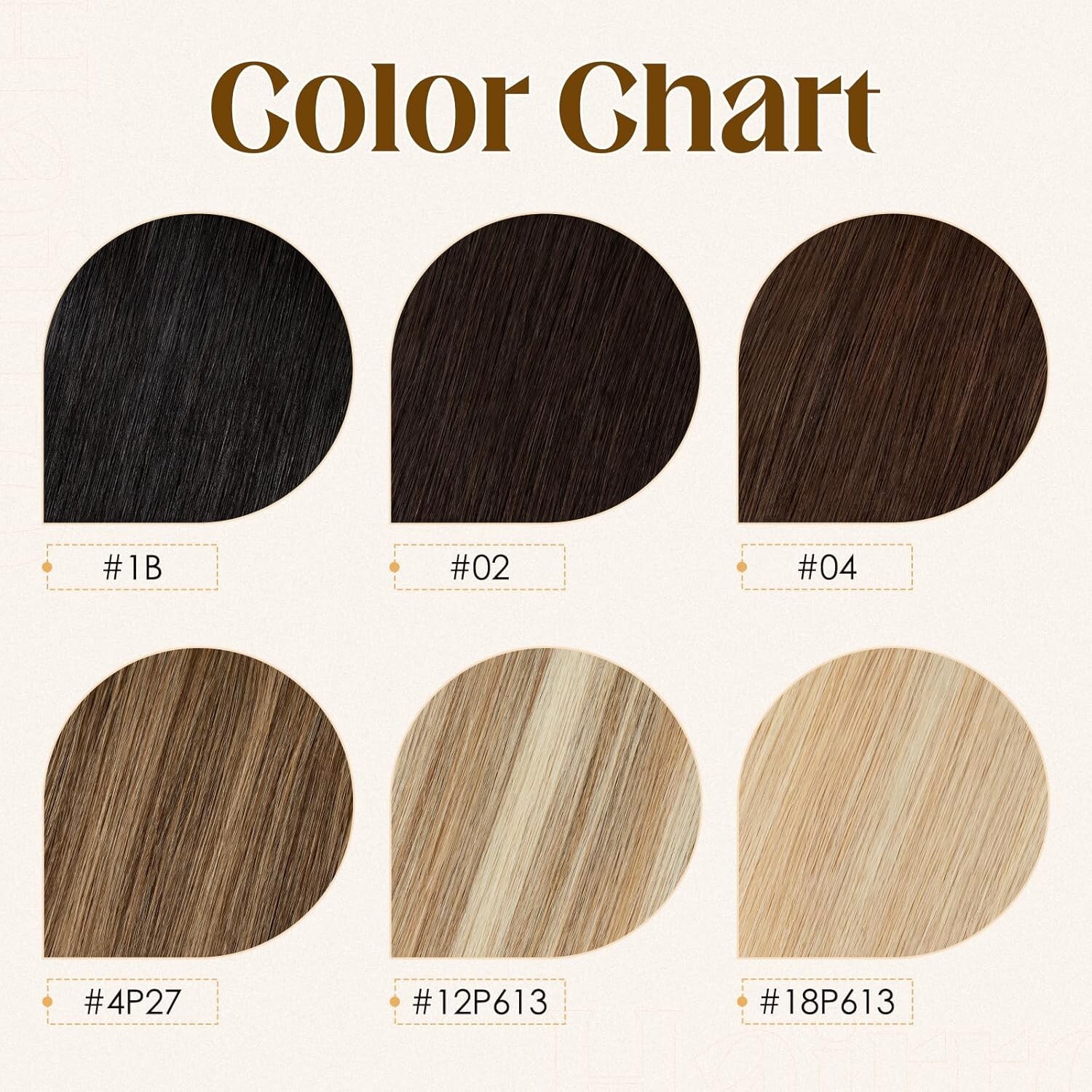 4PCS Invisible Clip In Short Hair Extensions Remy Human Hair #02 Dark Brown