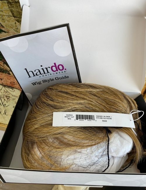 Hairdo Wispy Cut Styled Wig Ginger Blond Rooted Med Gold New Cap HairUWear