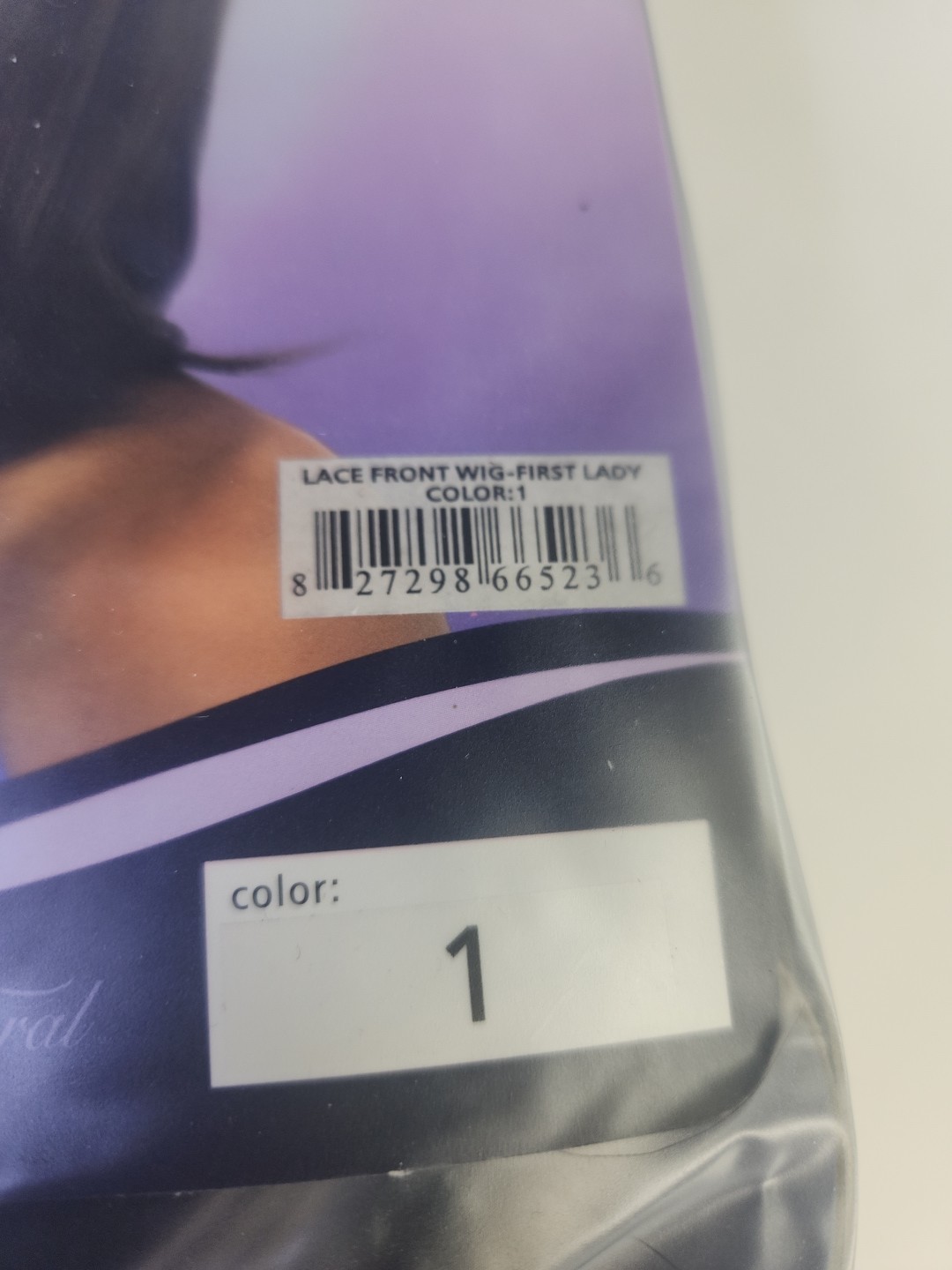 Outre Lace Front Wig First Lady Super Natural COLOR 1B Retail $59.99.