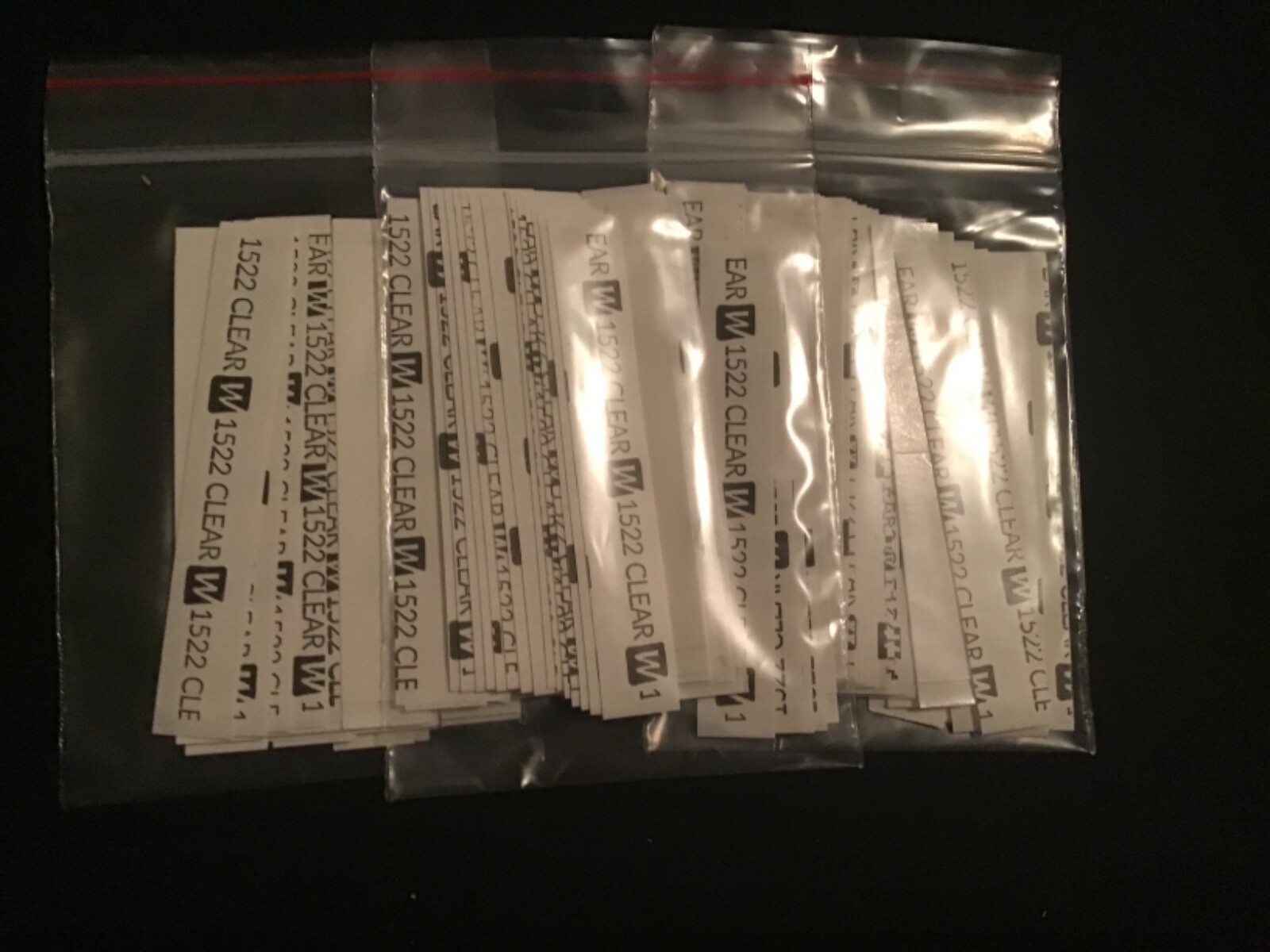 Walker 3M 1522 -108 Pc1/2″Straight 3-Packs -Hairpiece Tape .Poly Wig System .NEW