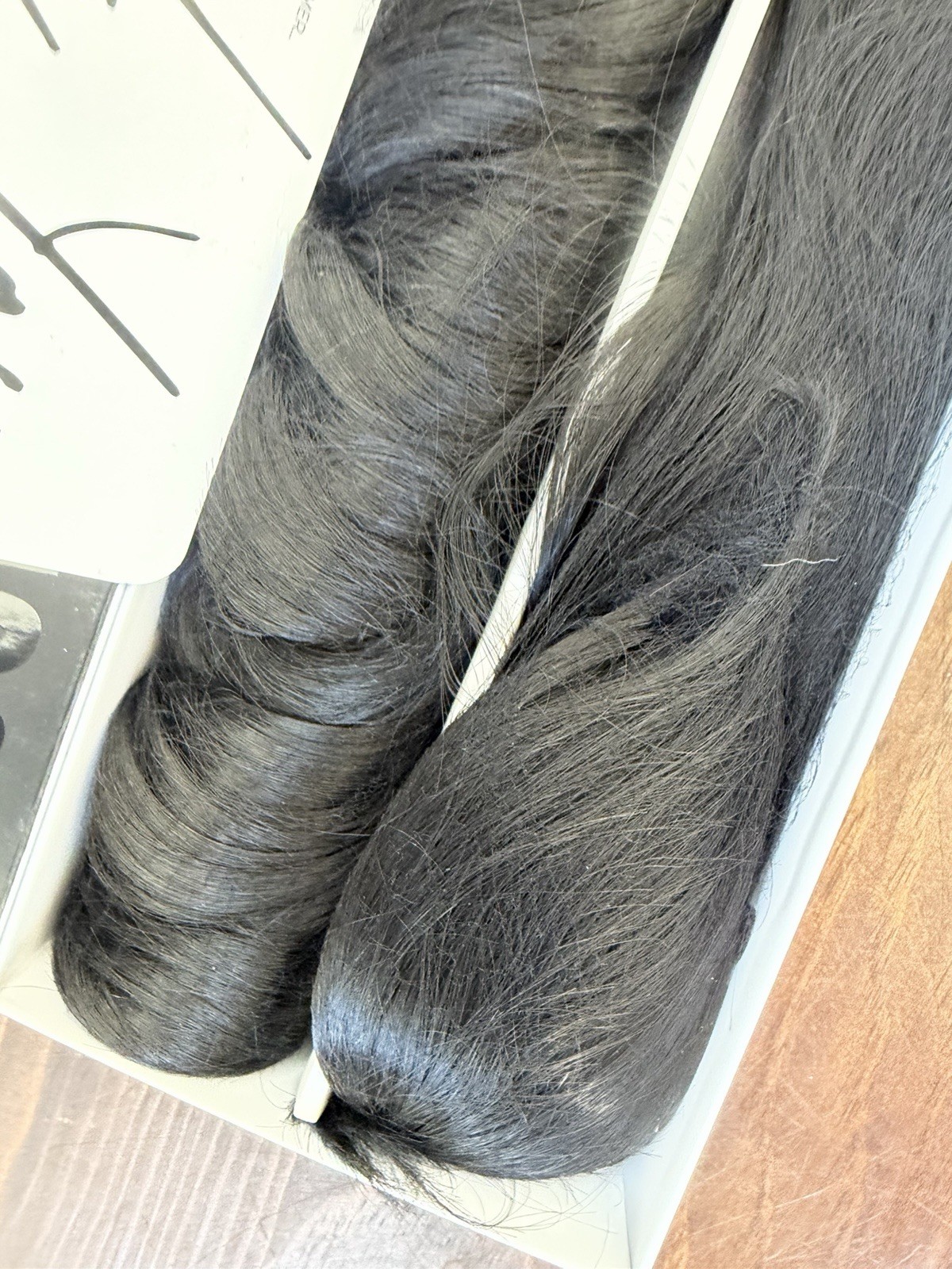 EASILOCKS CLIP IN HAIR EXTENSIONS 22” MASTERPIECE 6 In 1, EBONY – New