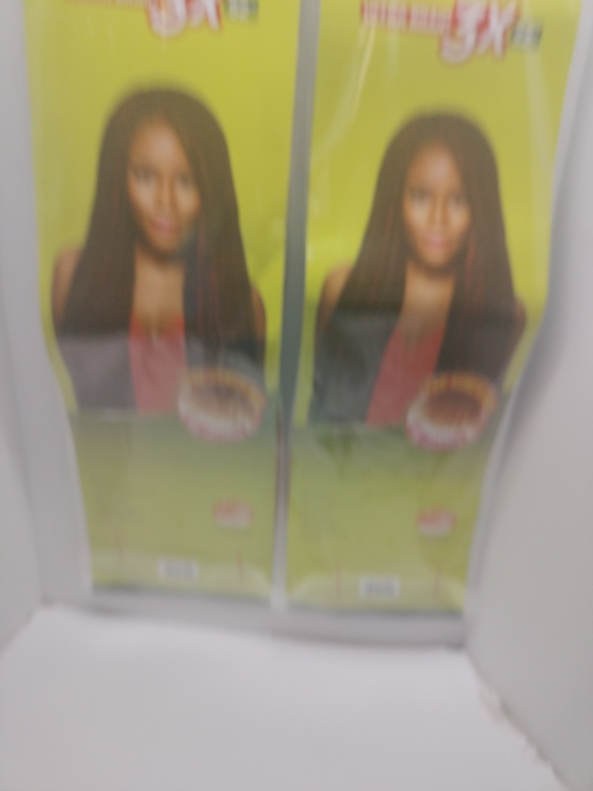 2 Outre X-pression 52″ Hair Extensions Ultra Braid Pre-Stretched 2T1B/350